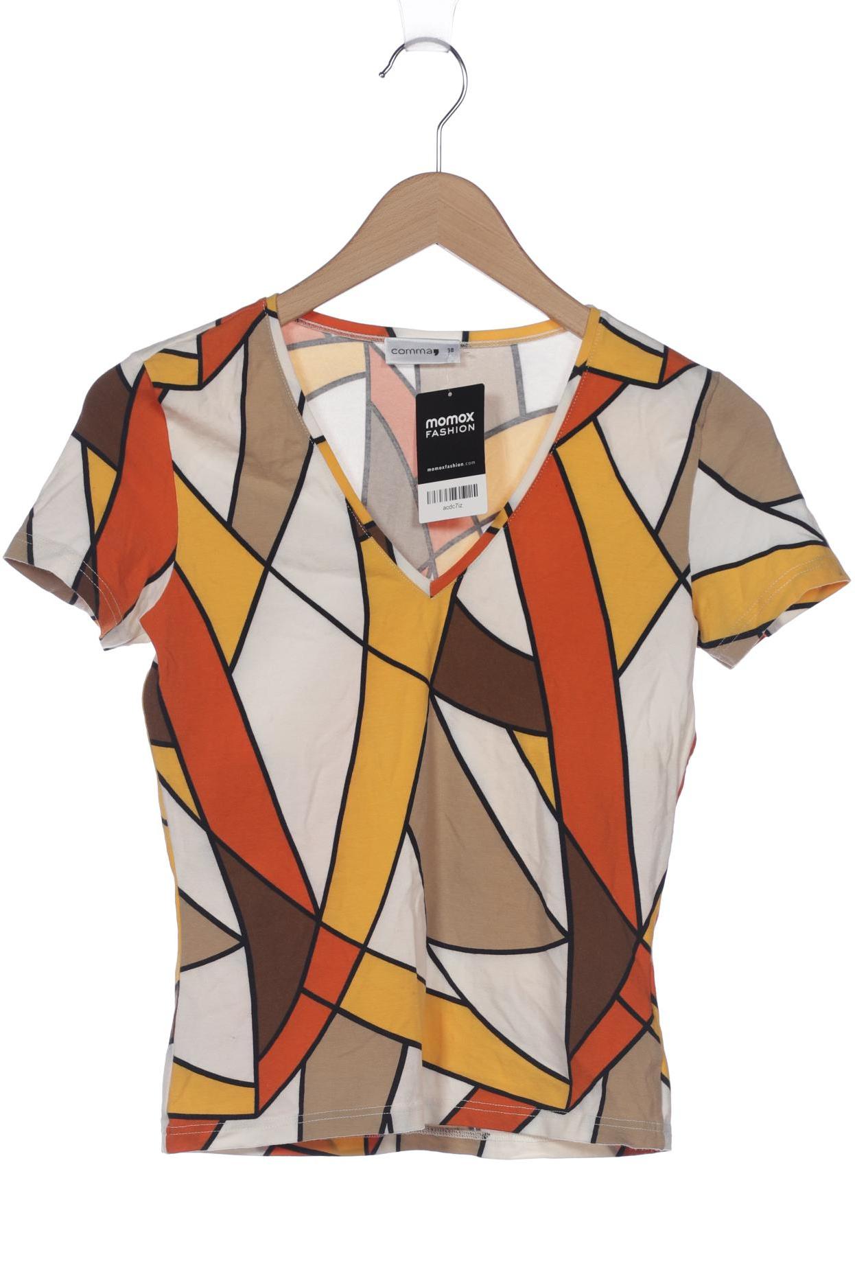 

Comma Damen T-Shirt, mehrfarbig