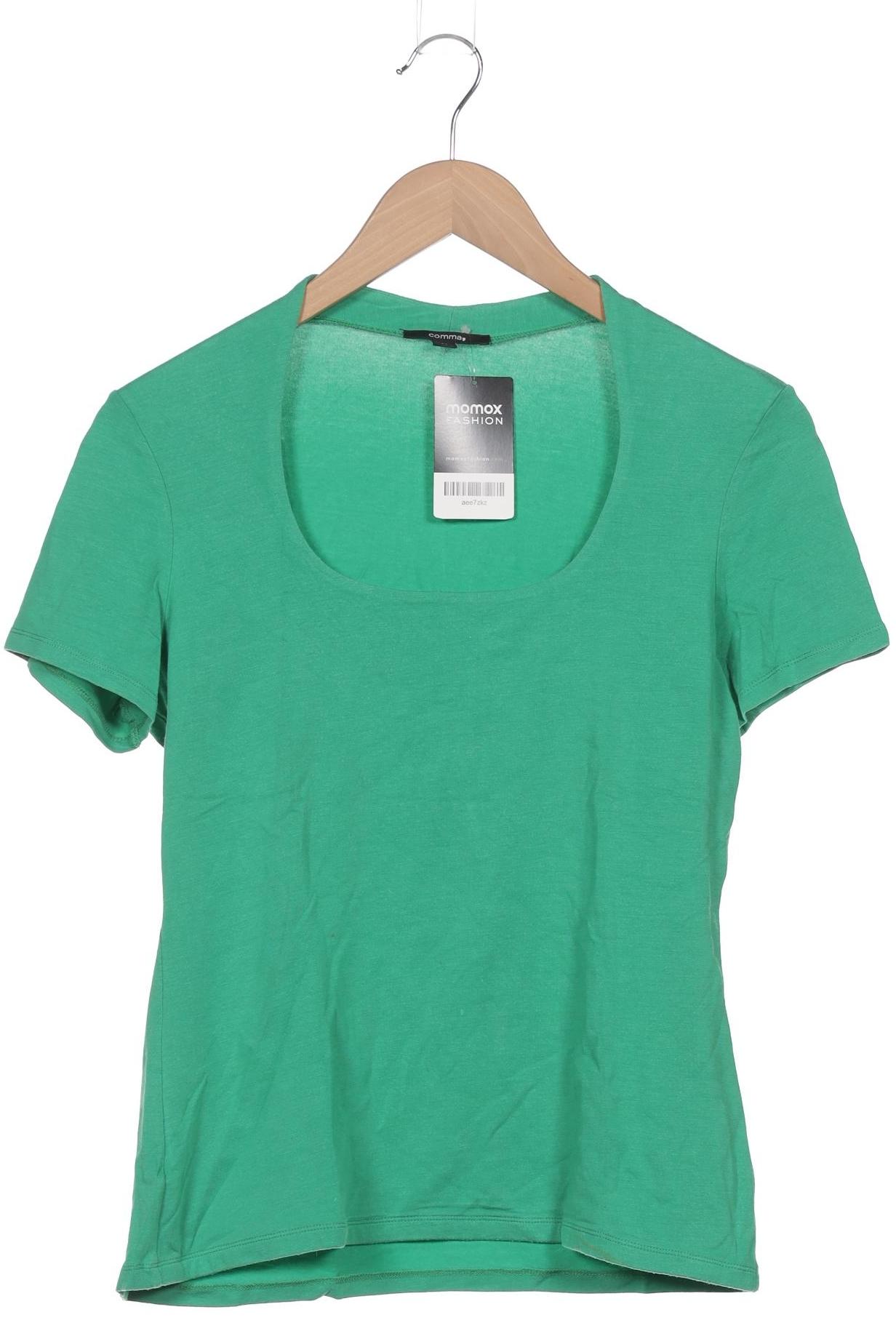 

Comma Damen T-Shirt, türkis, Gr. 38
