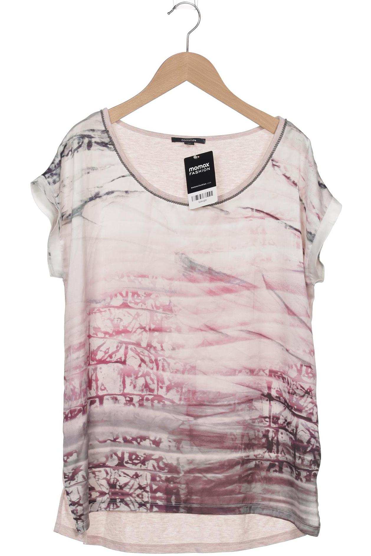 

Comma Damen T-Shirt, pink, Gr. 36