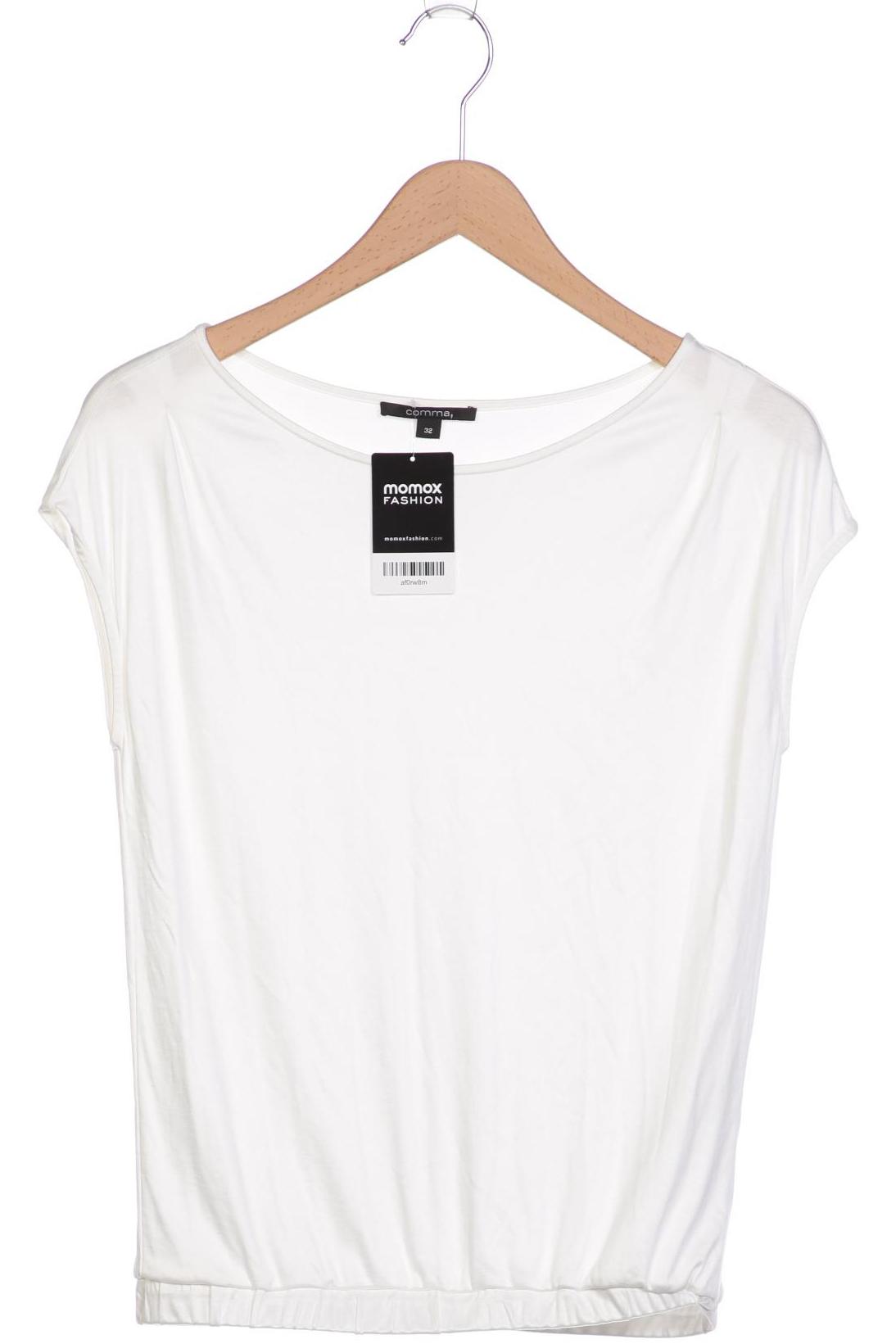 

Comma Damen T-Shirt, weiß