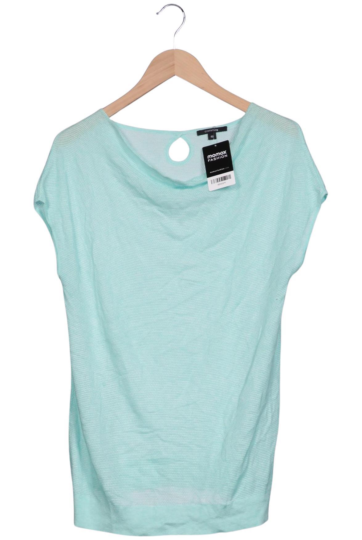 

Comma Damen T-Shirt, hellgrün, Gr. 40