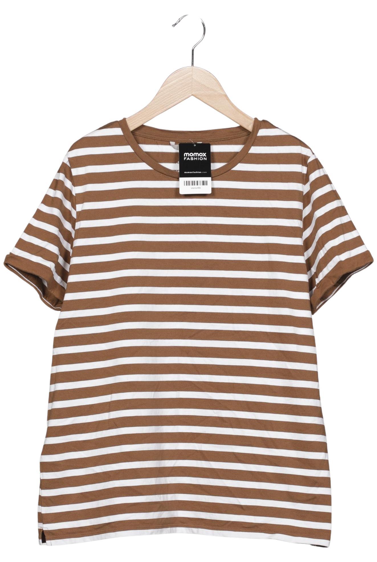 

Comma Damen T-Shirt, braun, Gr. 44