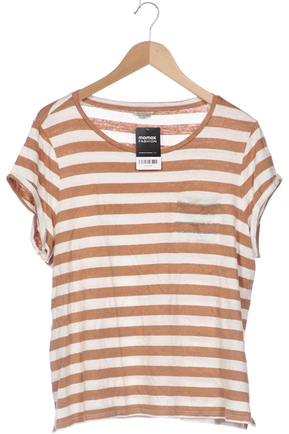 

Comma Damen T-Shirt, braun, Gr. 46