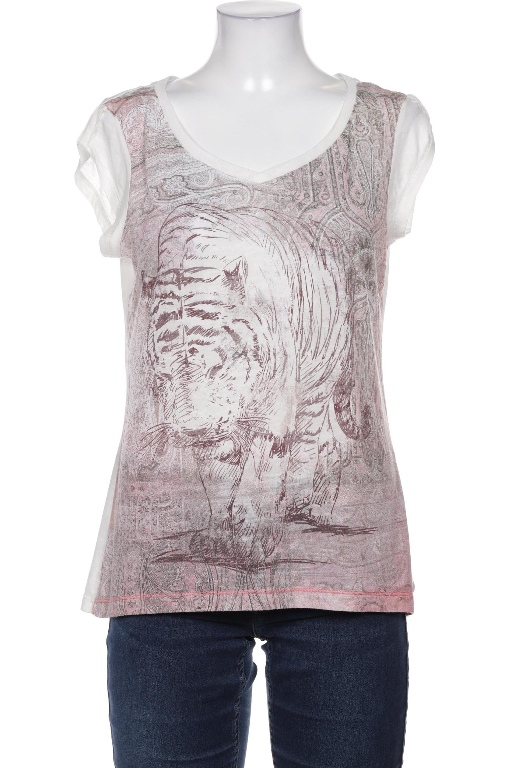 

Comma Damen T-Shirt, weiß