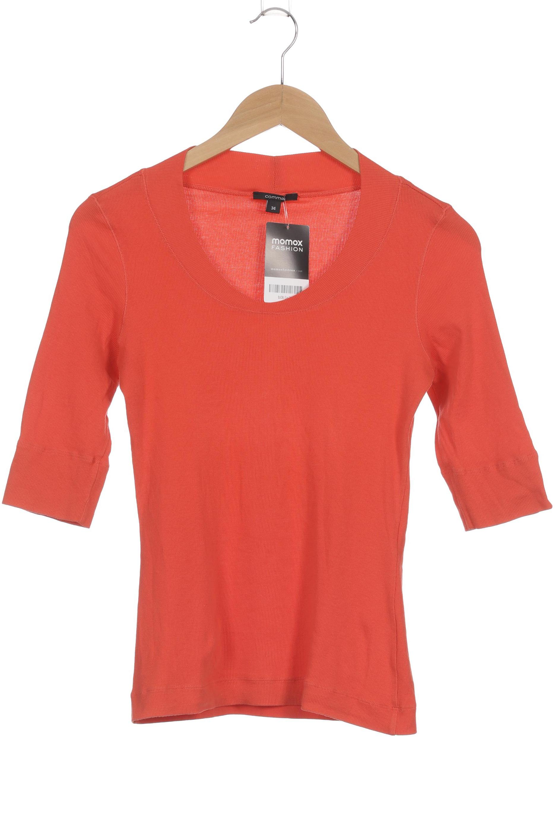 

Comma Damen T-Shirt, orange, Gr. 34