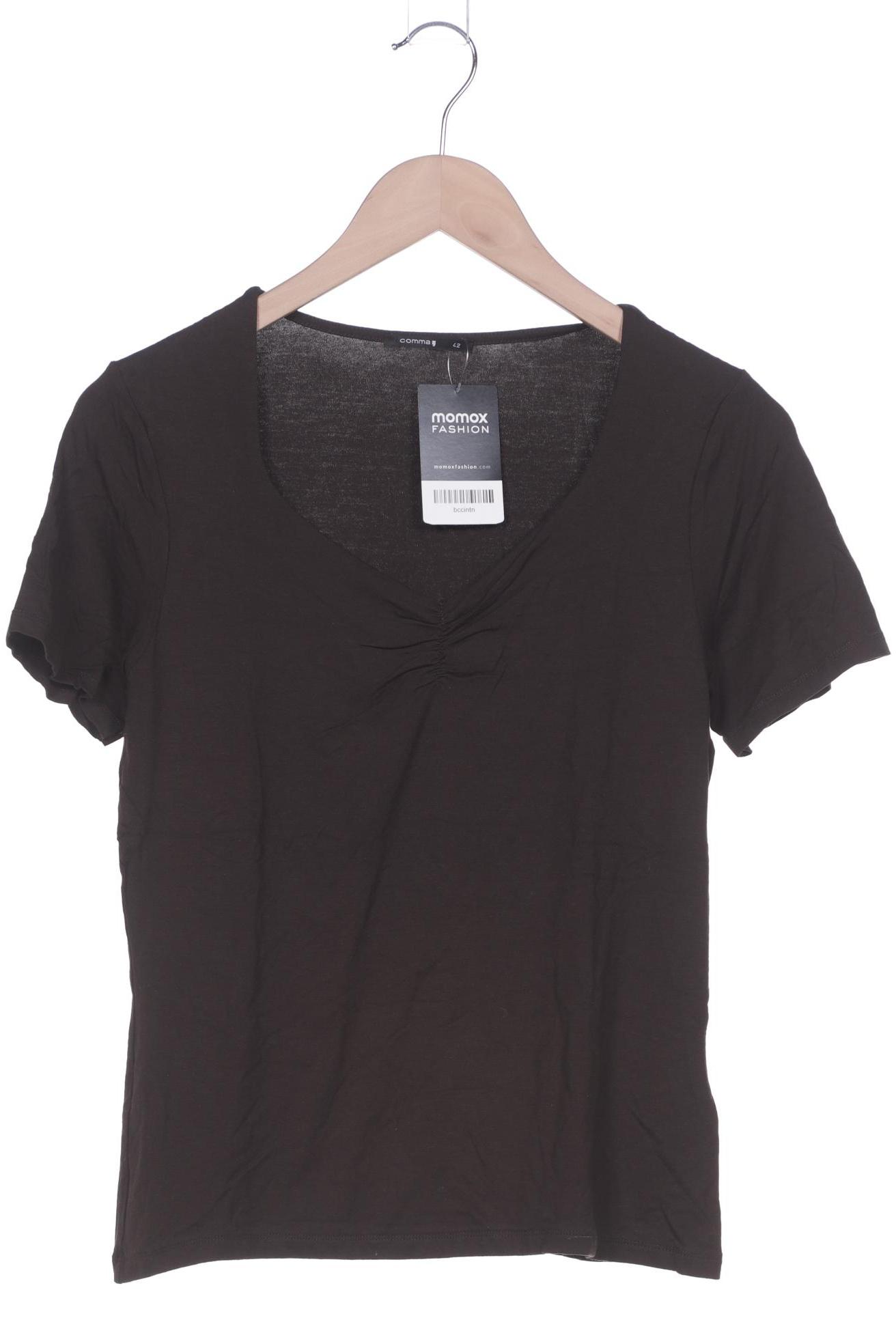 

Comma Damen T-Shirt, braun