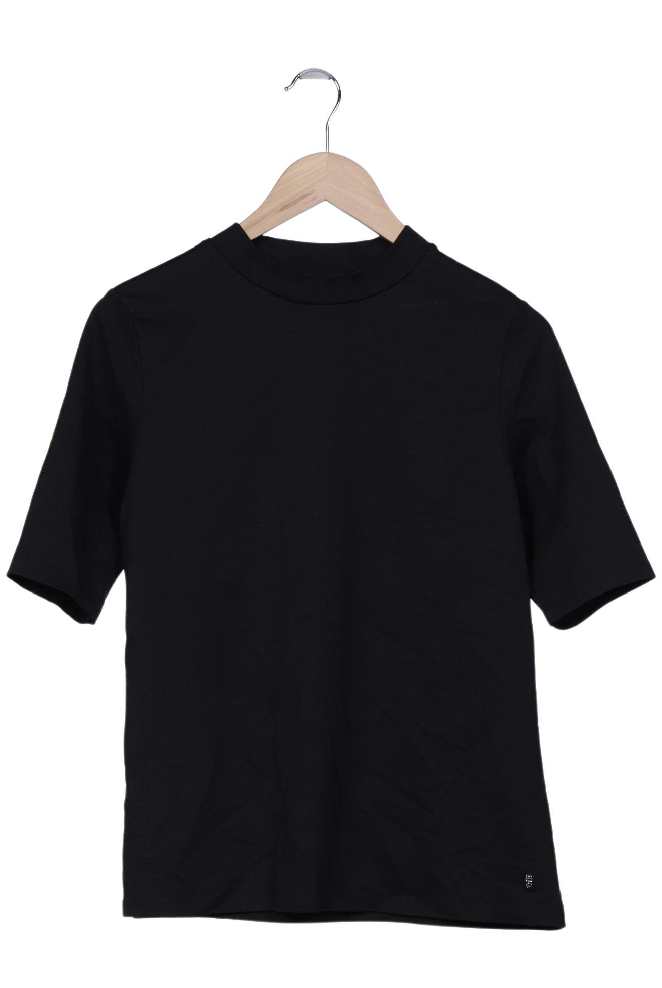 

Comma Damen T-Shirt, schwarz, Gr. 46