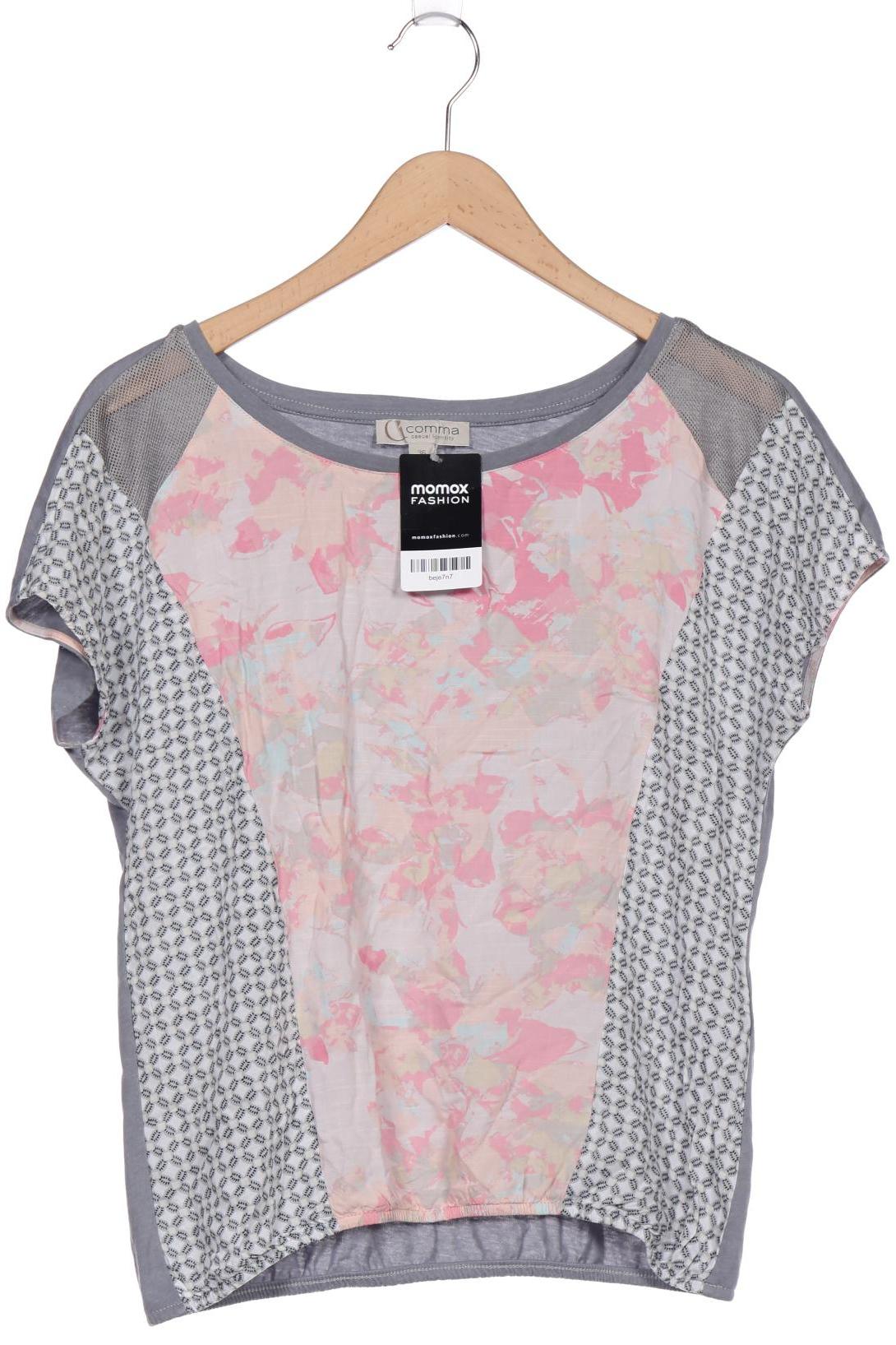 

Comma Damen T-Shirt, mehrfarbig