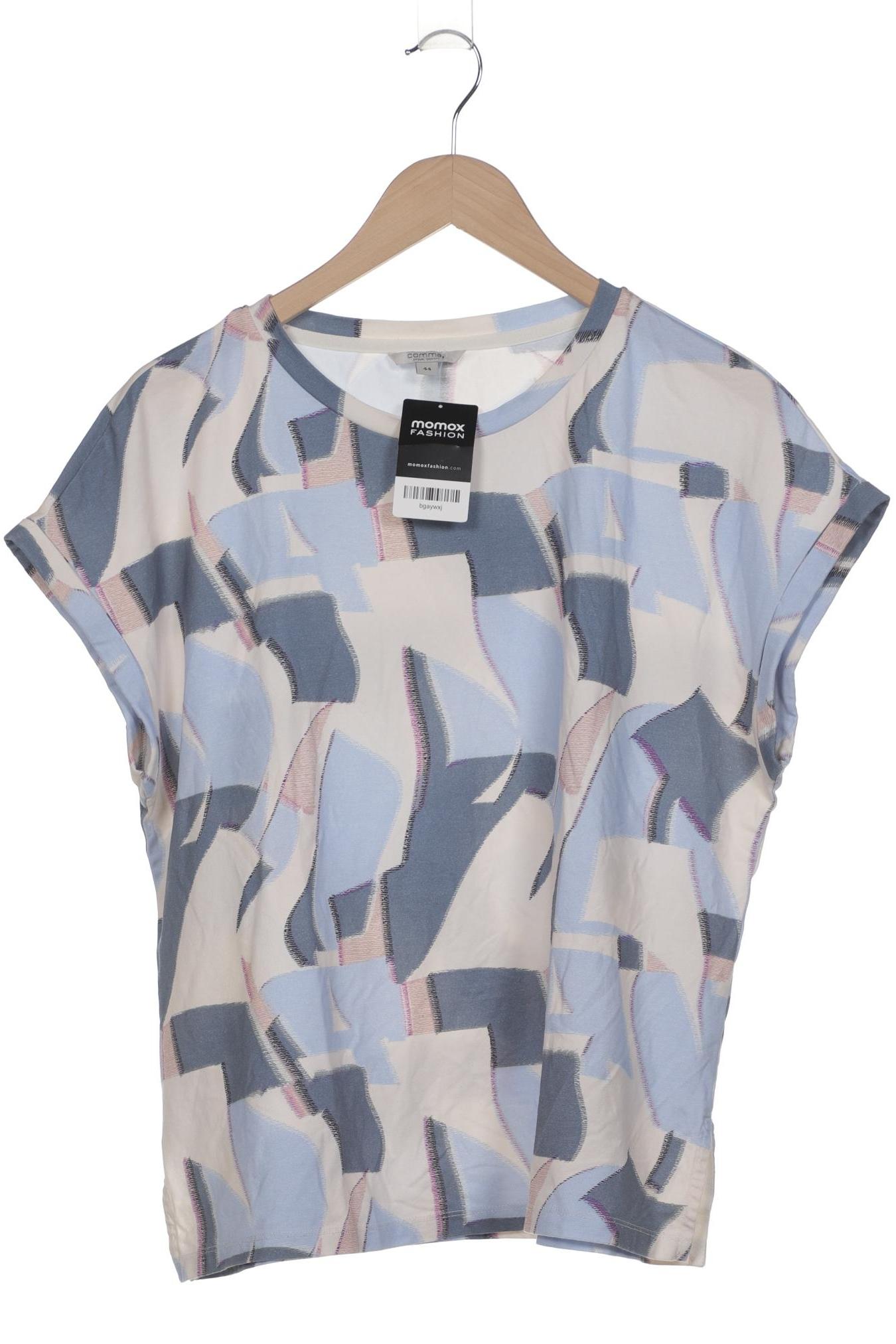 

Comma Damen T-Shirt, blau, Gr. 44