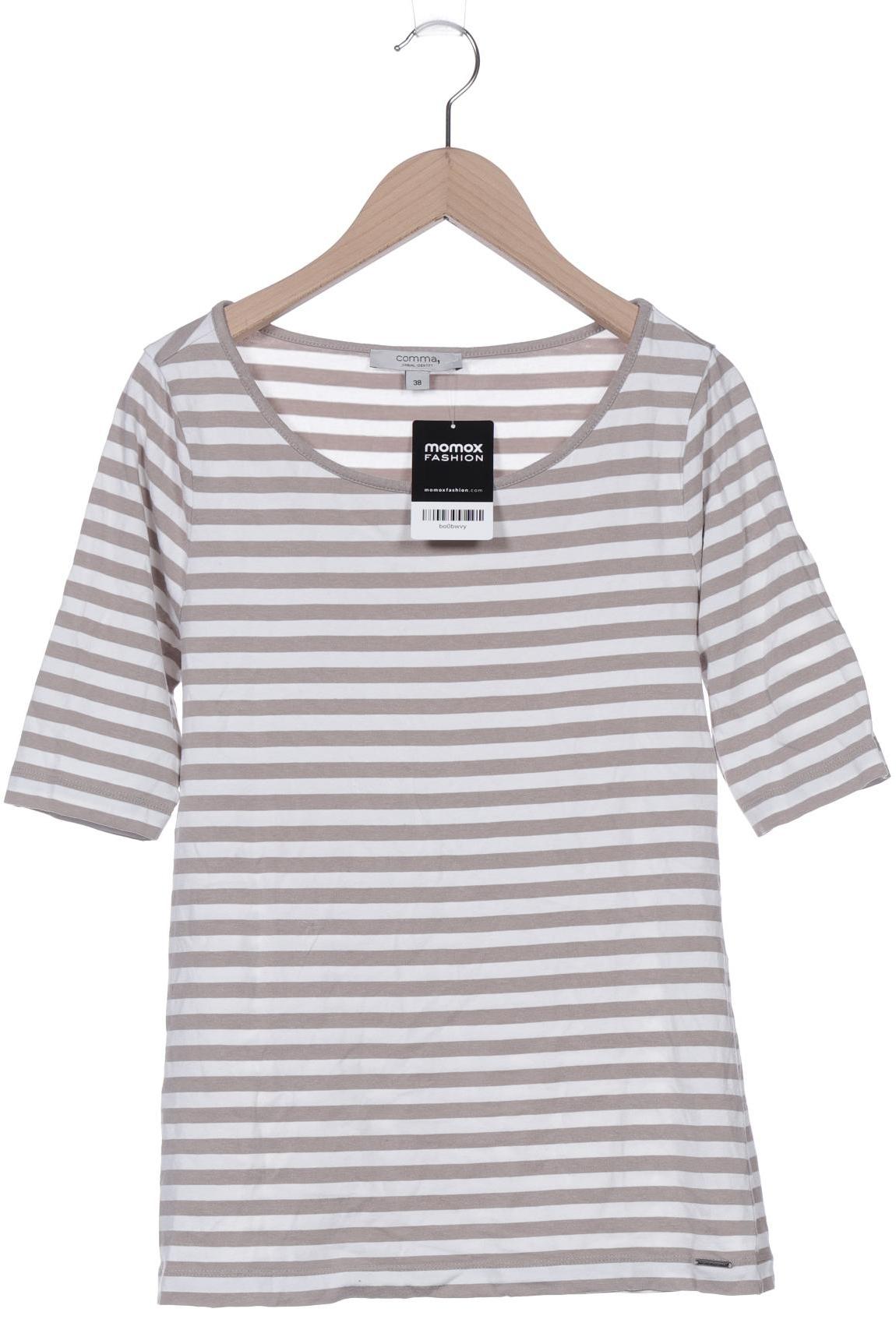 

Comma Damen T-Shirt, beige, Gr. 38