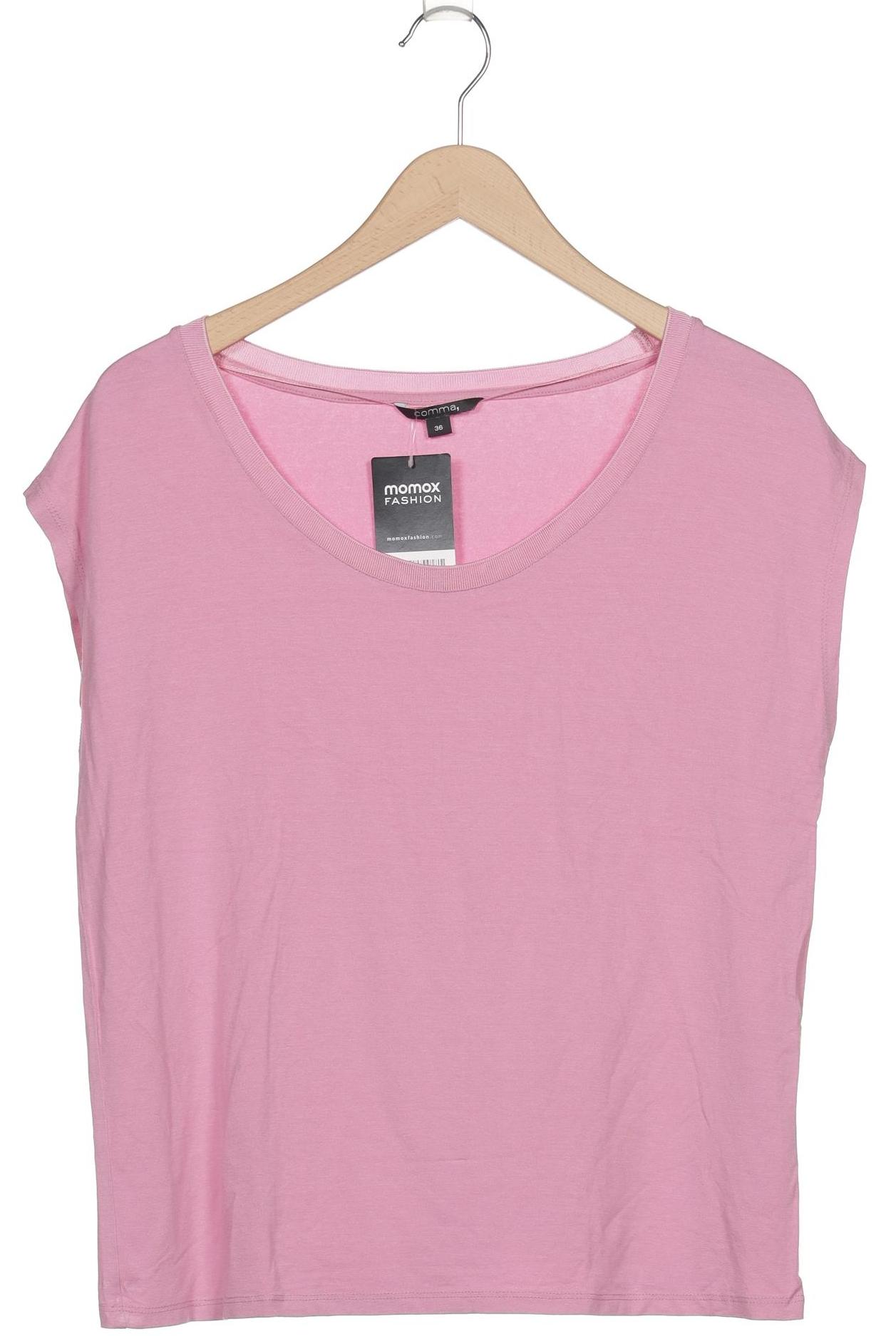

Comma Damen T-Shirt, pink, Gr. 36