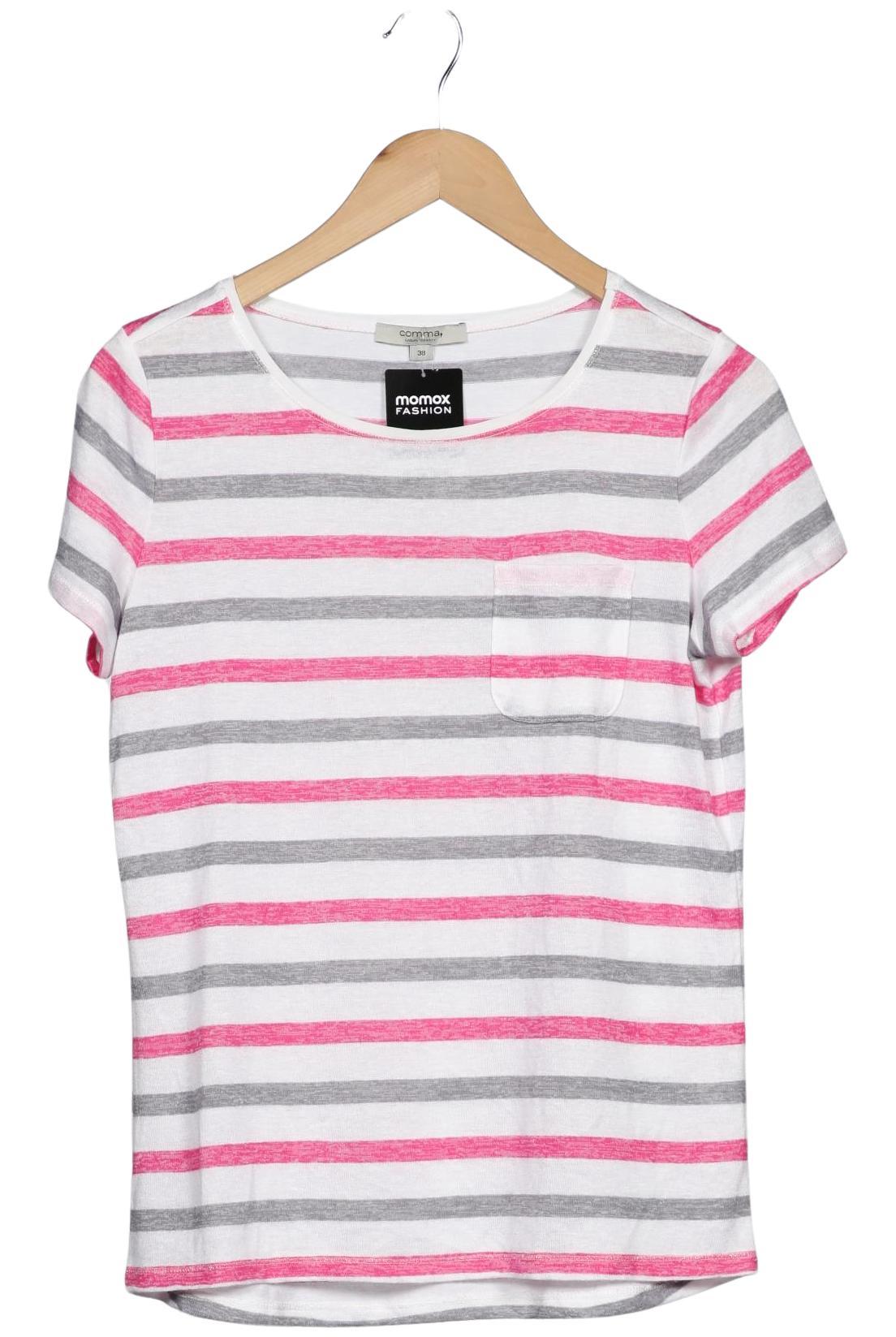 

Comma Damen T-Shirt, mehrfarbig, Gr. 38