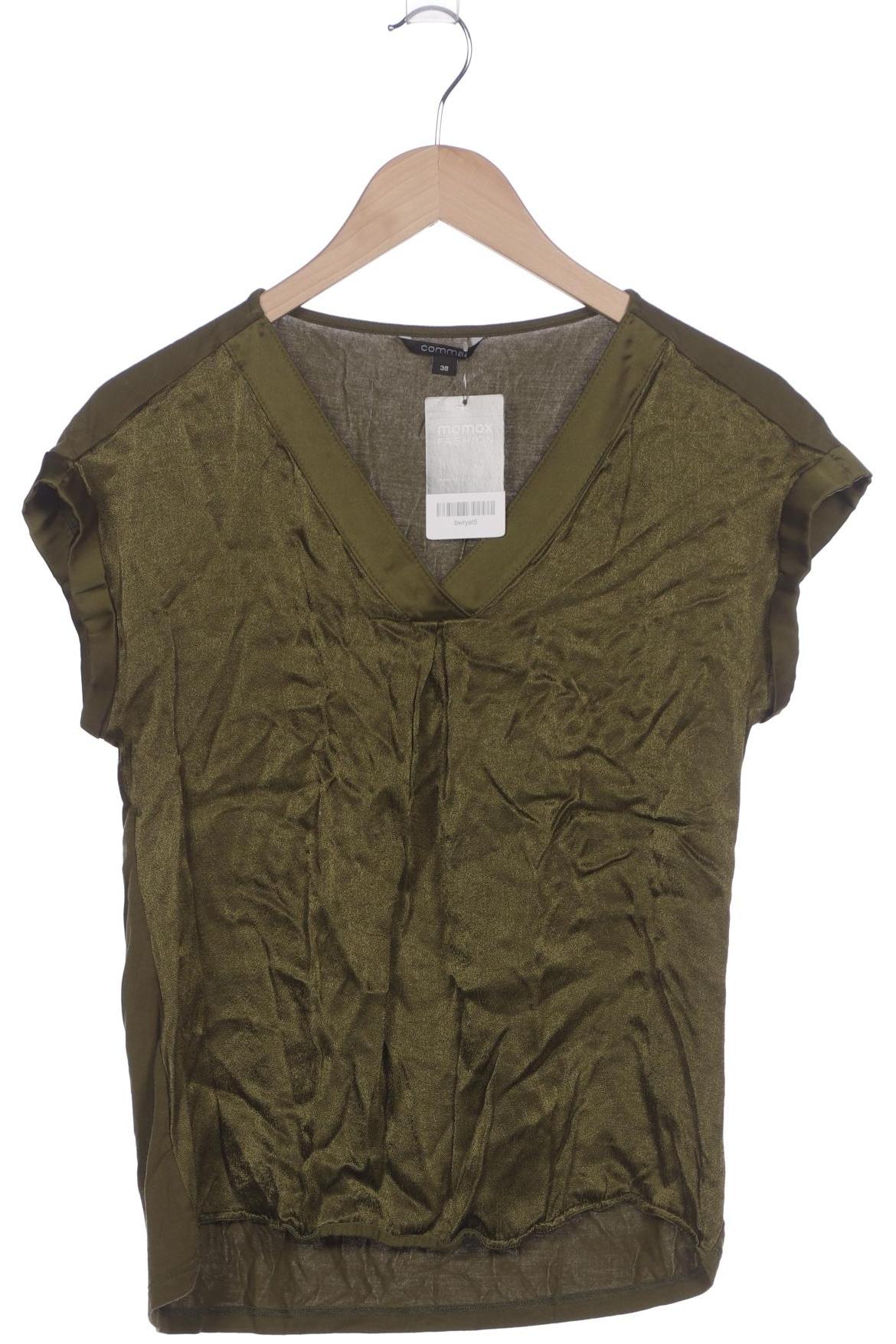 

Comma Damen T-Shirt, grün, Gr. 38