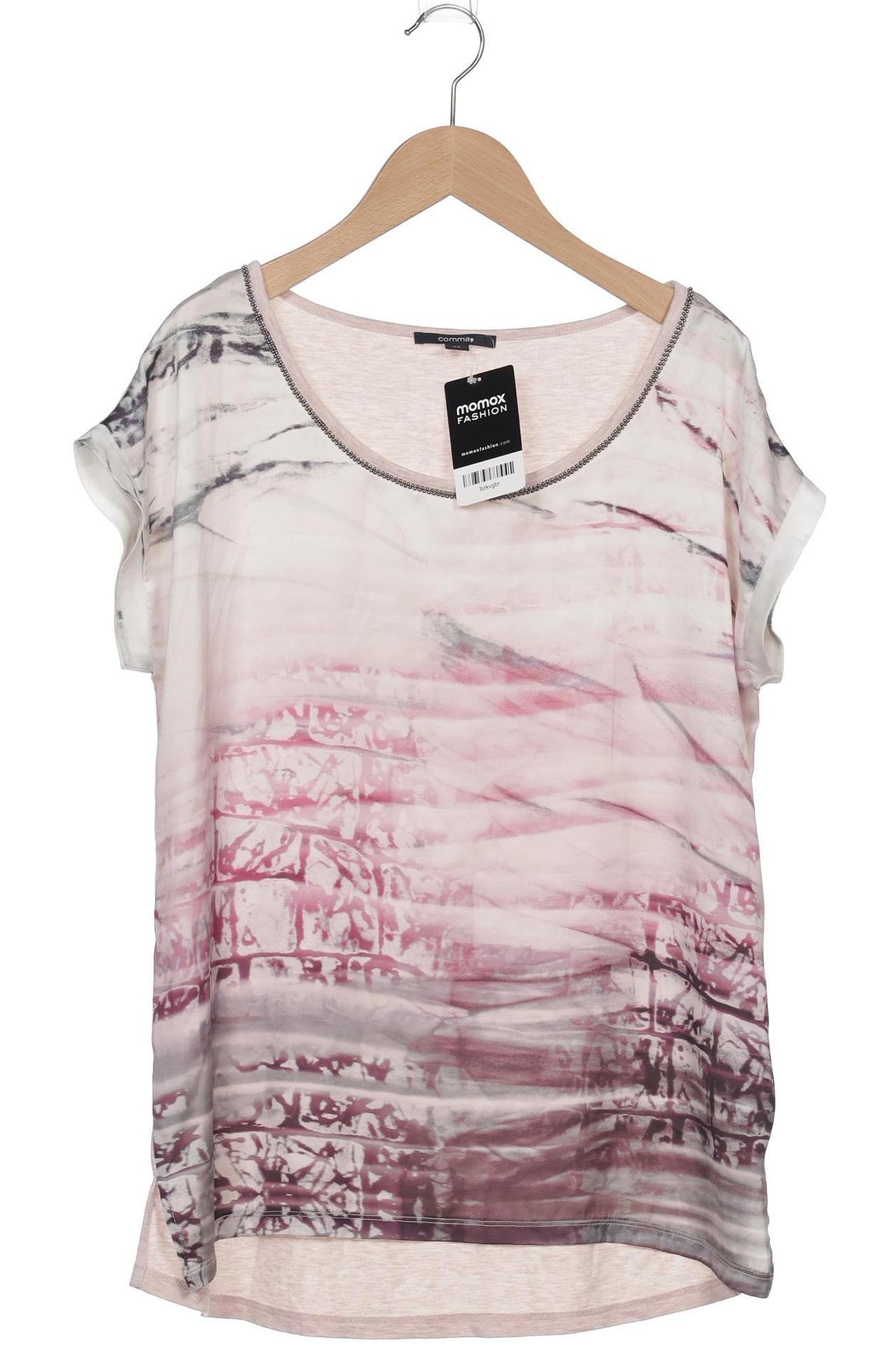 

Comma Damen T-Shirt, pink, Gr. 44