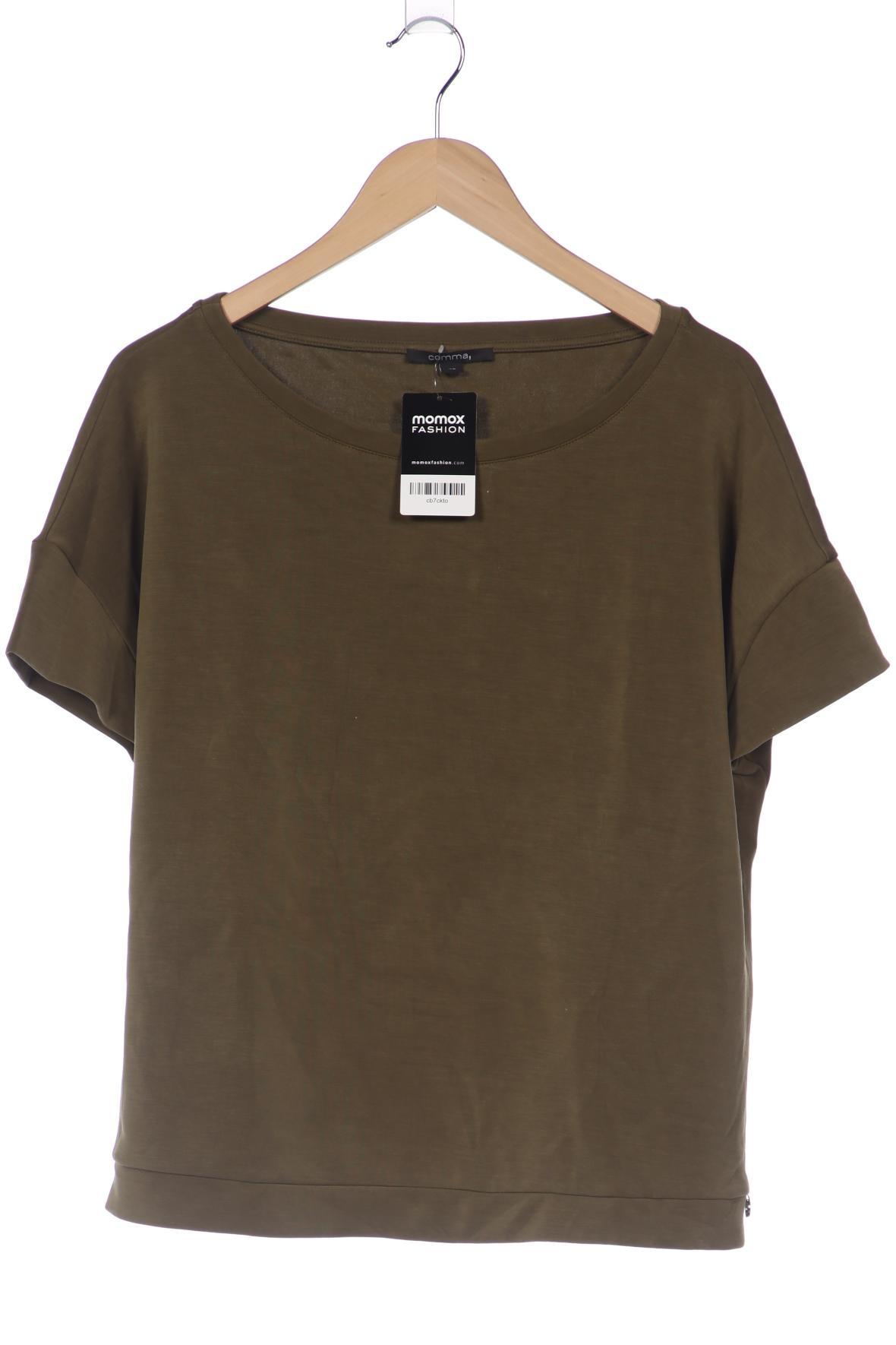 

Comma Damen T-Shirt, grün, Gr. 42