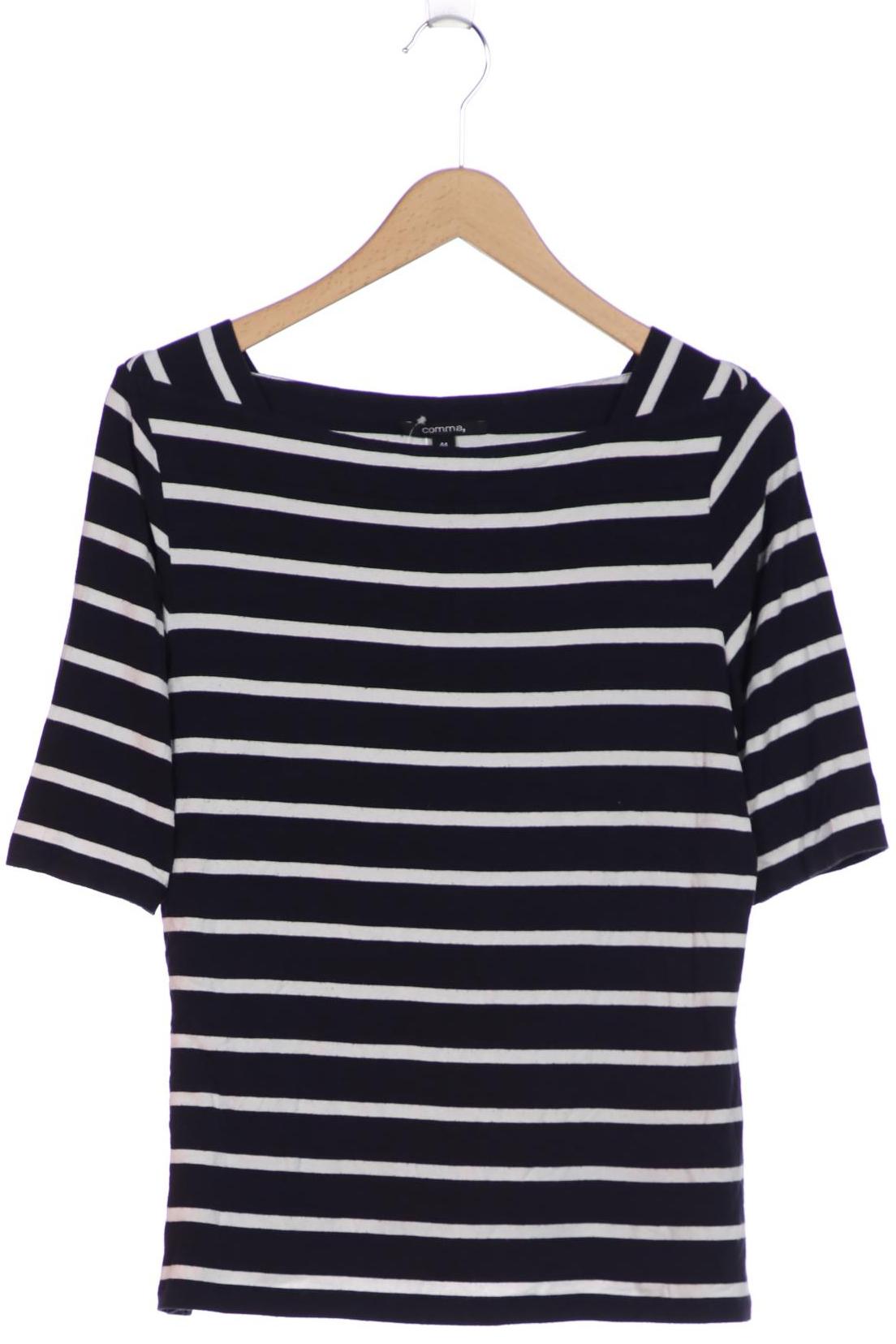 

Comma Damen T-Shirt, marineblau, Gr. 44