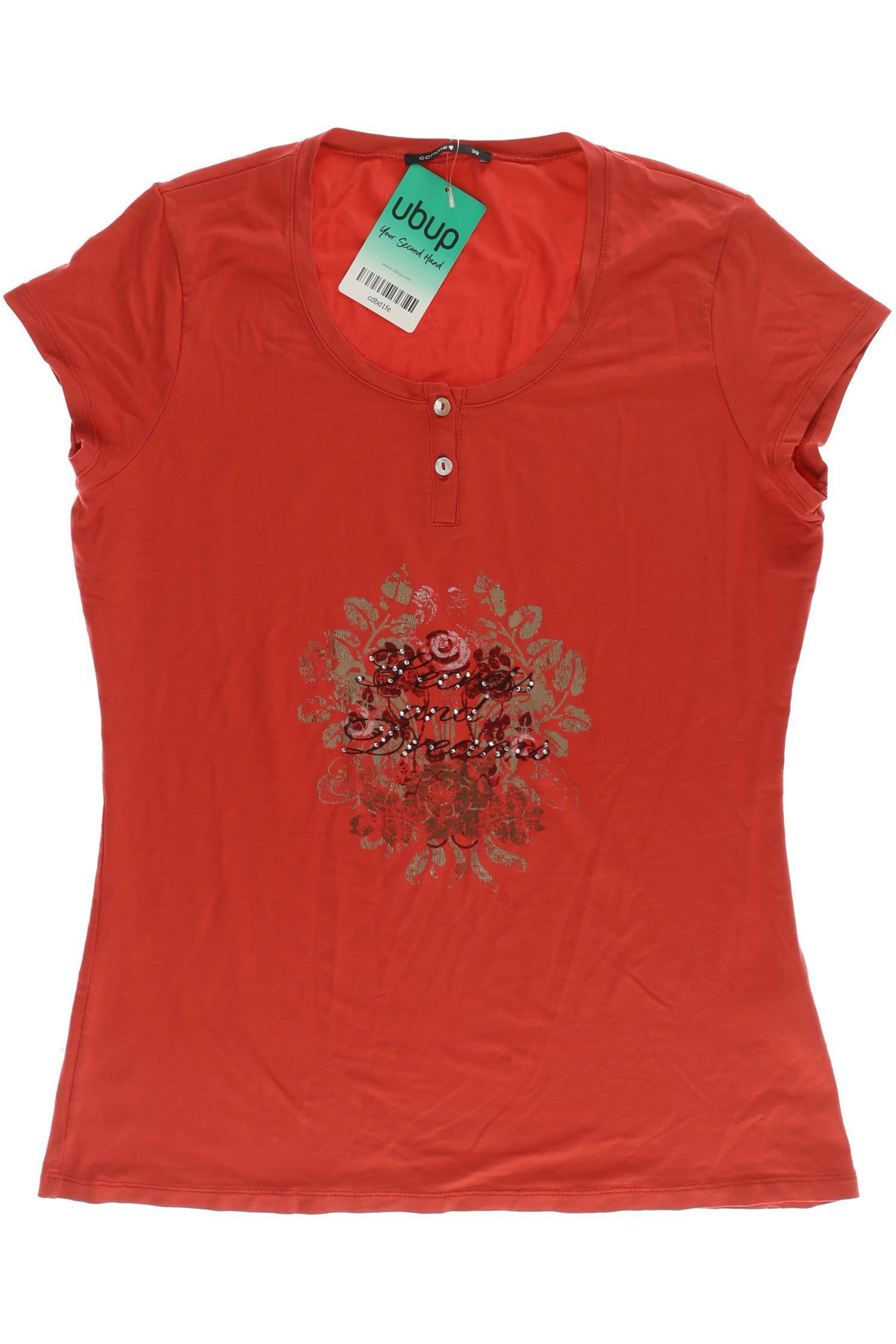 

Comma Damen T-Shirt, rot, Gr. 38