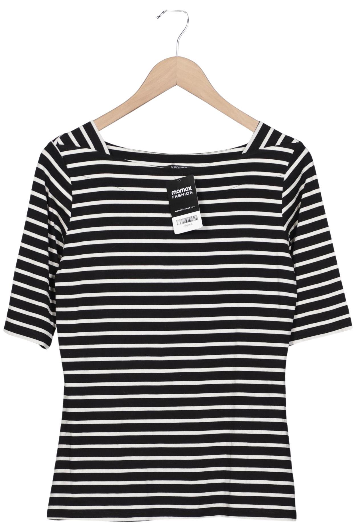 

Comma Damen T-Shirt, schwarz, Gr. 38