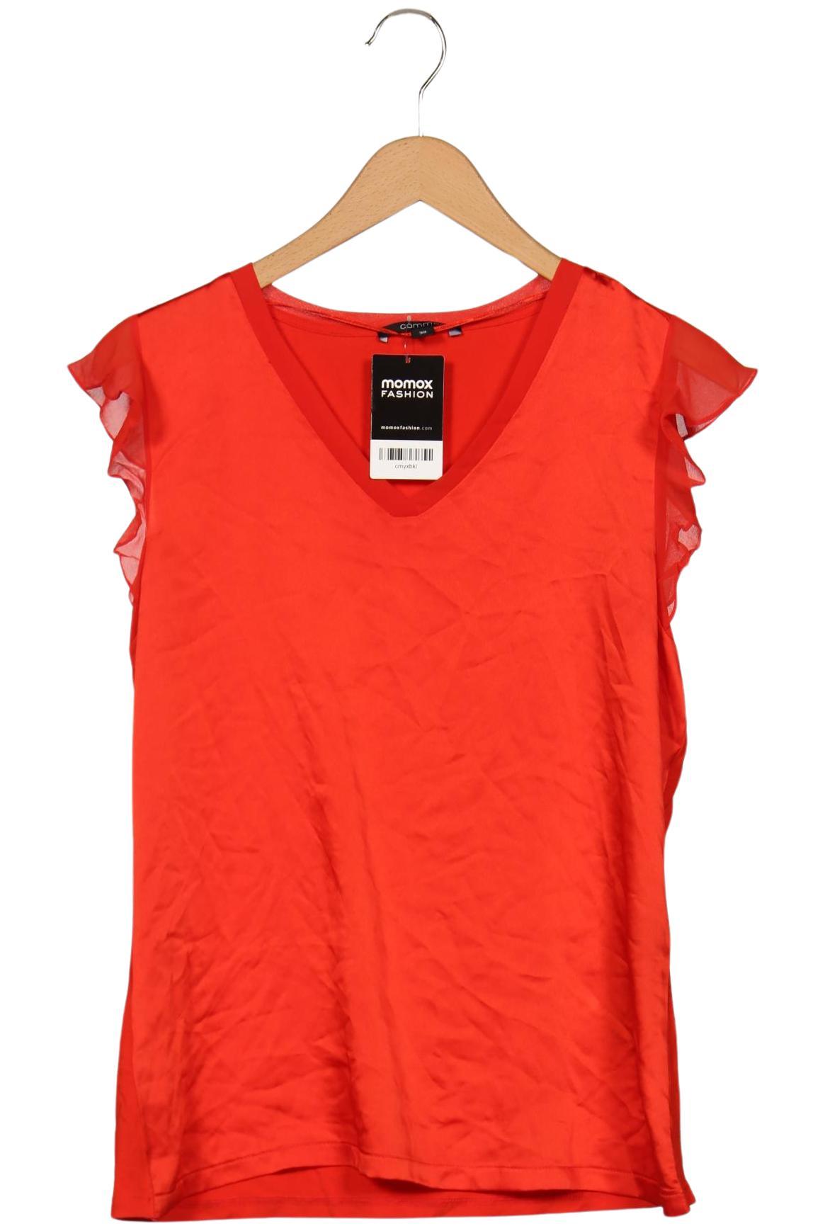 

Comma Damen T-Shirt, rot, Gr. 38