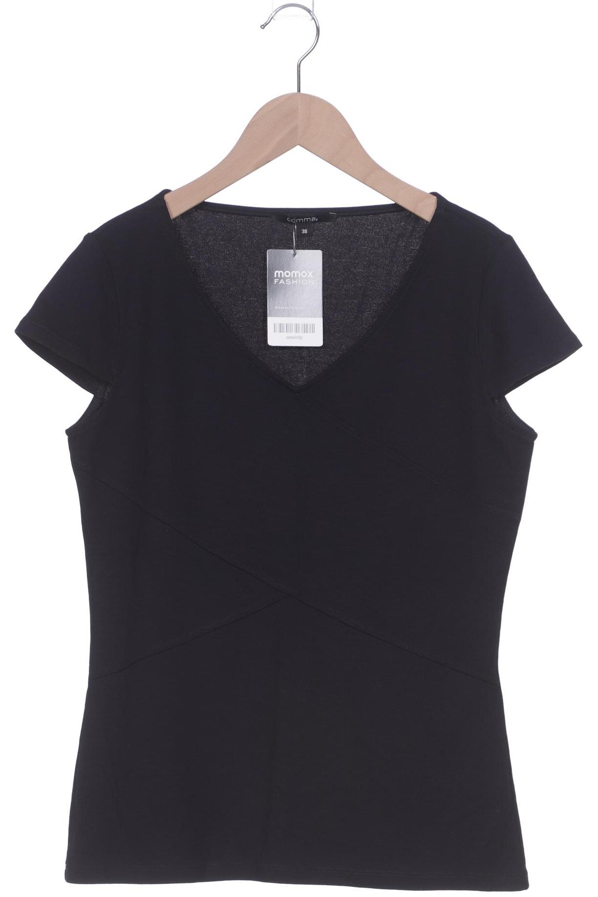 

Comma Damen T-Shirt, marineblau, Gr. 38