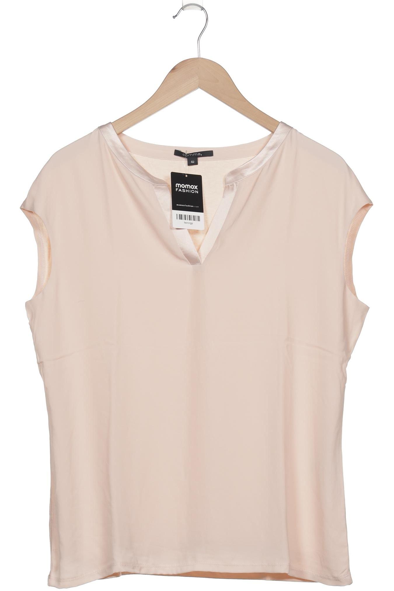 

Comma Damen T-Shirt, beige, Gr. 42