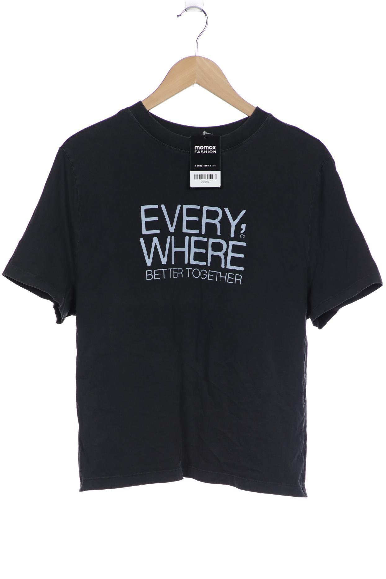 

Comma Damen T-Shirt, grau, Gr. 40