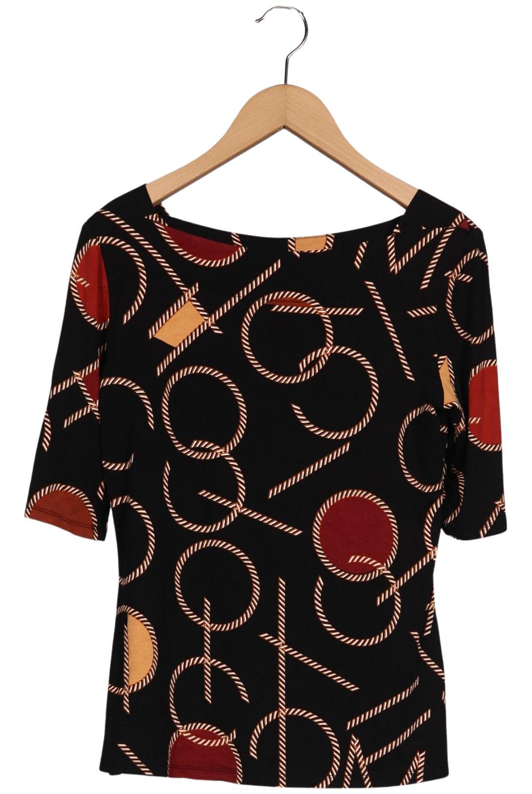 

Comma Damen T-Shirt, schwarz, Gr. 36