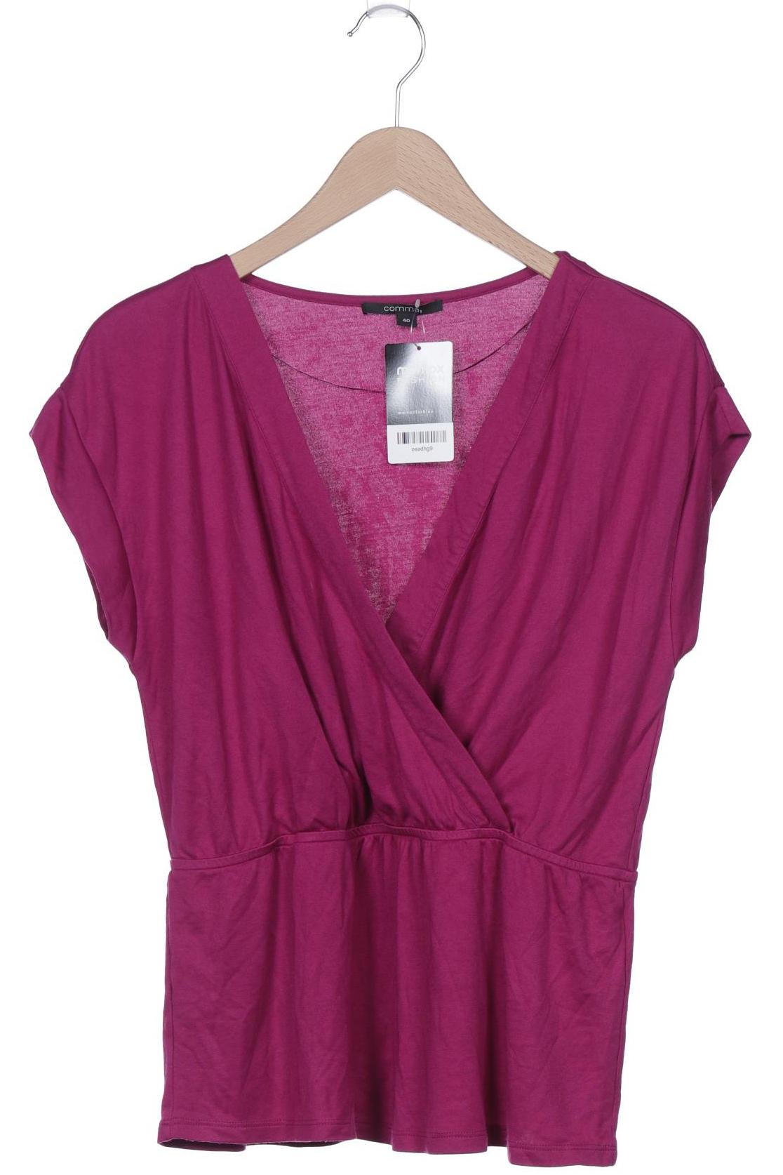 

Comma Damen T-Shirt, flieder, Gr. 40