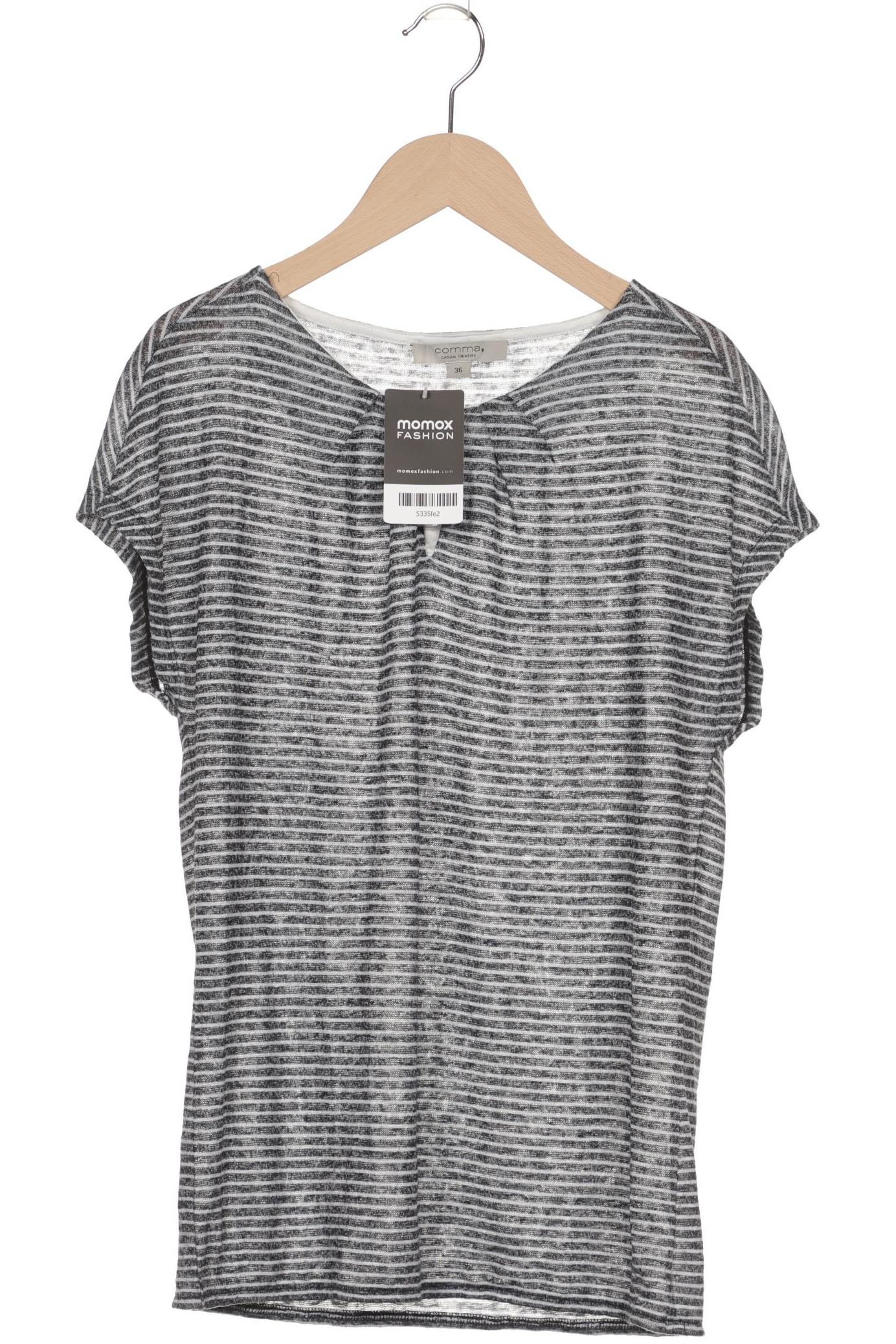 

Comma Damen T-Shirt, grau