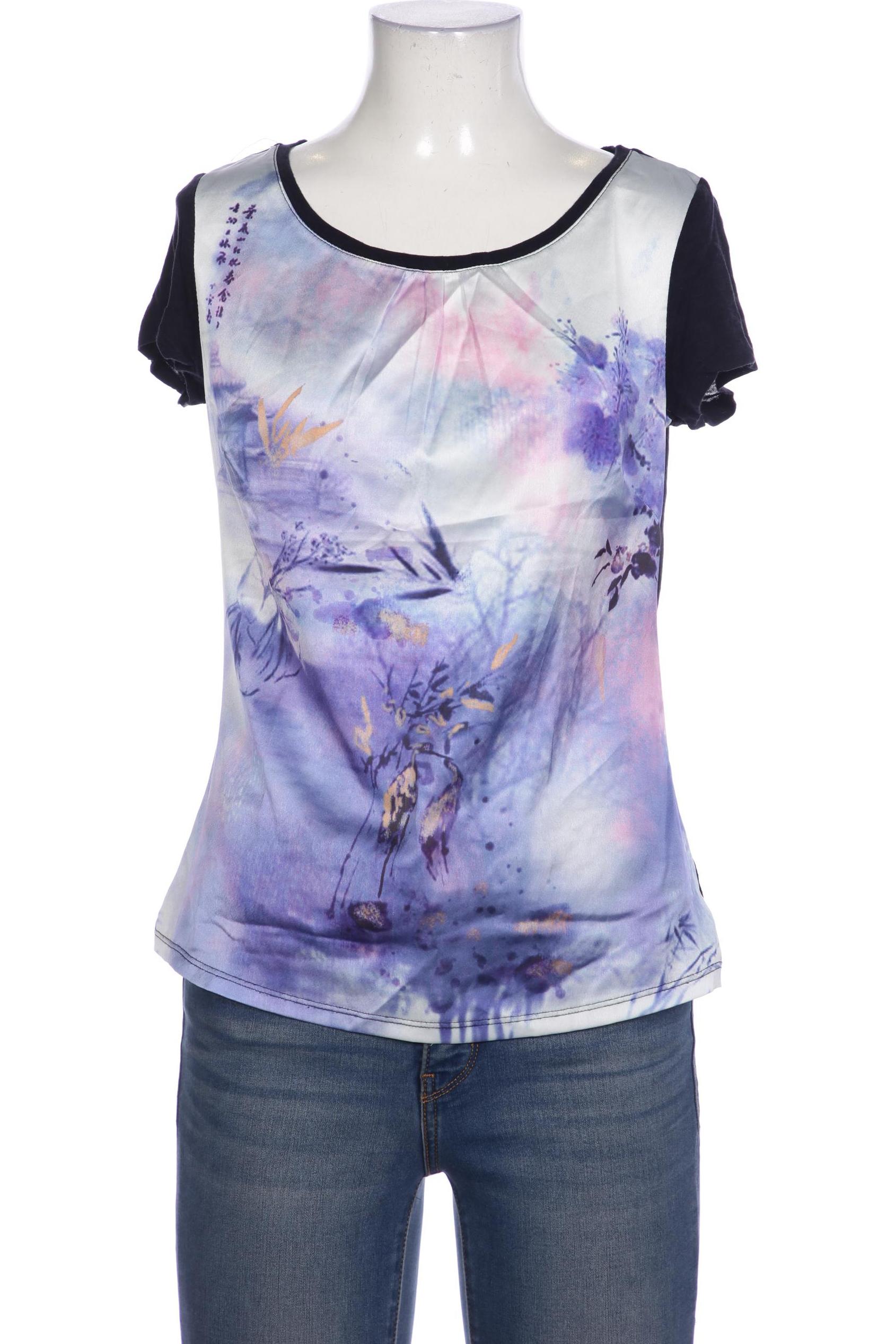 

Comma Damen T-Shirt, mehrfarbig, Gr. 34