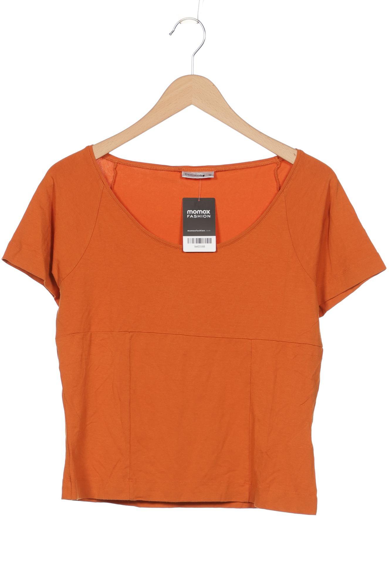 

Comma Damen T-Shirt, orange, Gr. 42