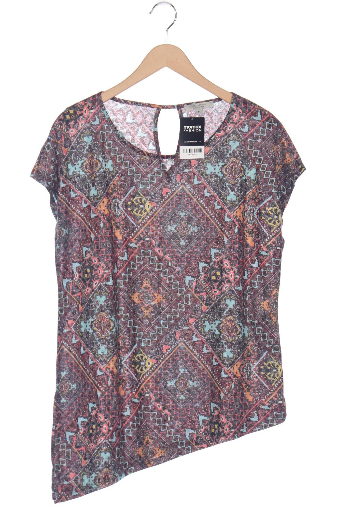 

Comma Damen T-Shirt, mehrfarbig, Gr. 44