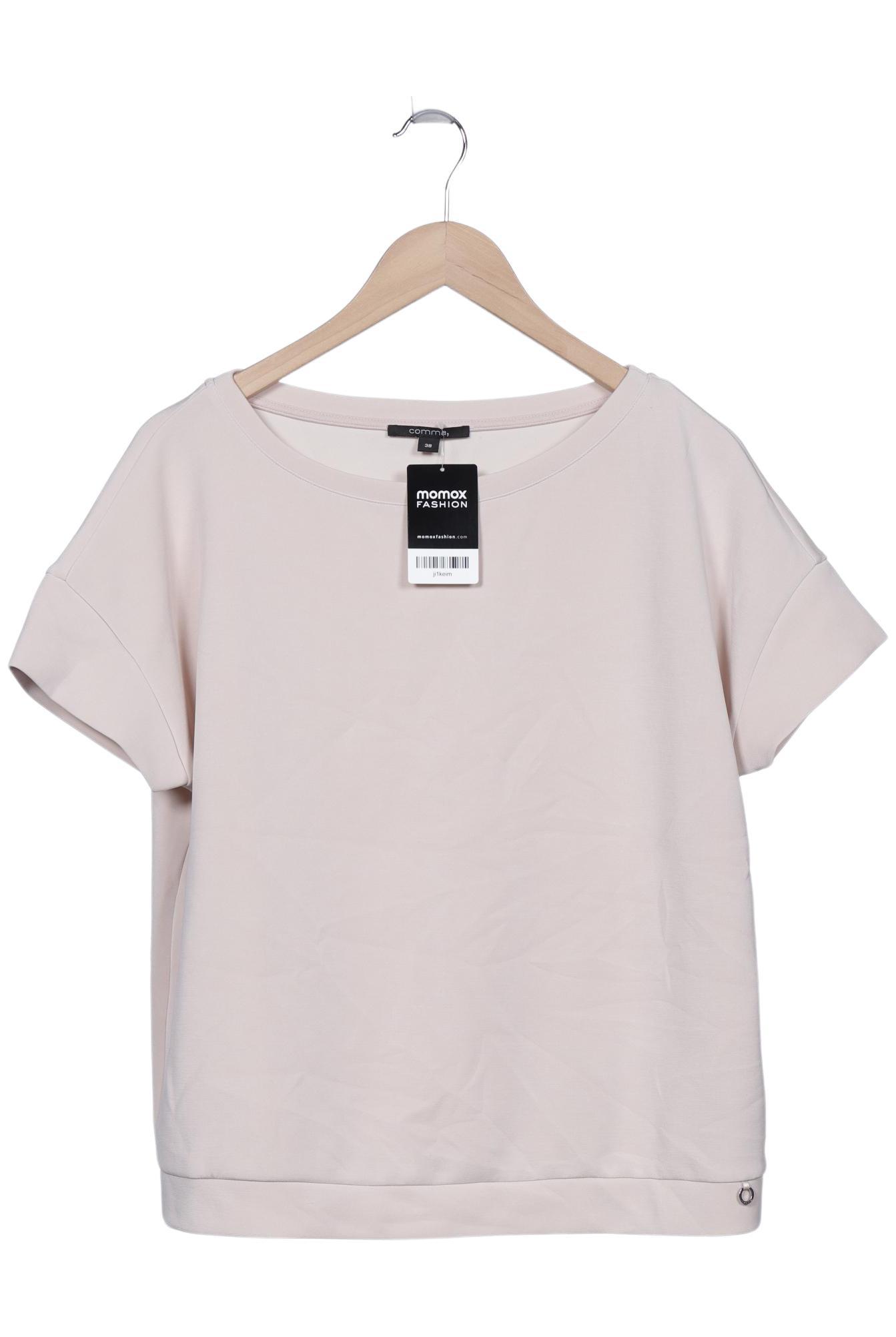 

Comma Damen T-Shirt, beige, Gr. 38