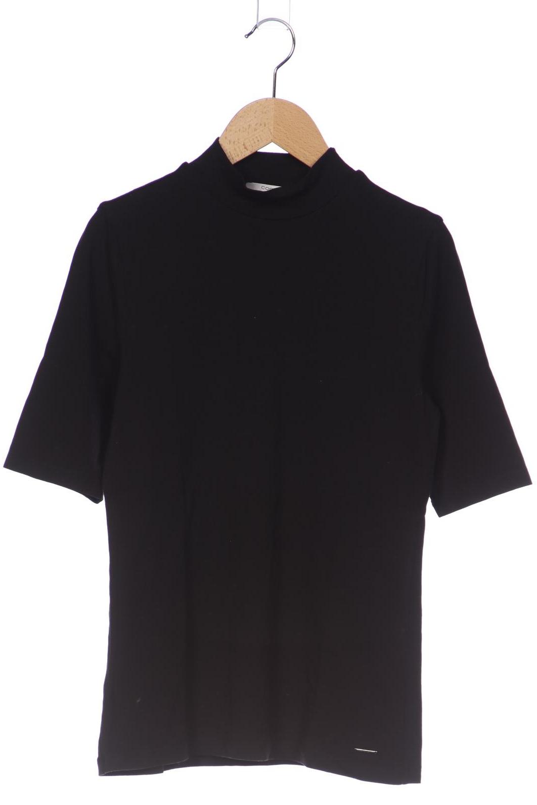 

Comma Damen T-Shirt, schwarz, Gr. 36