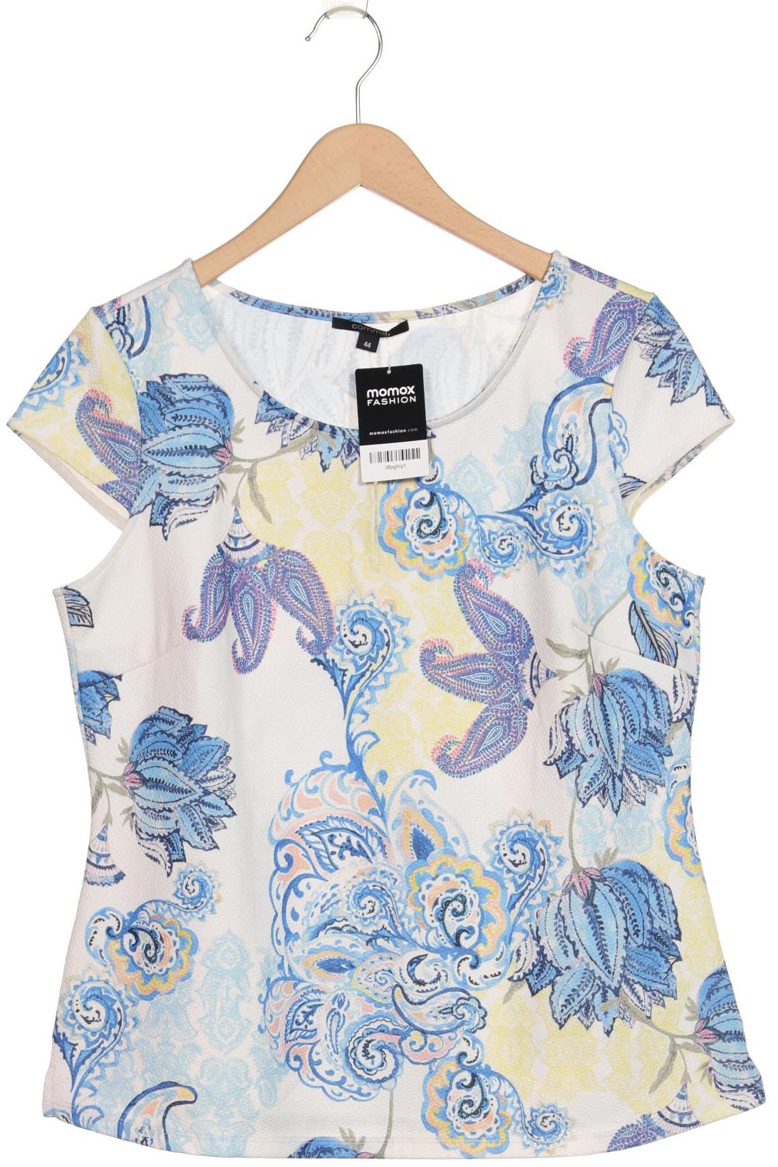 

Comma Damen T-Shirt, blau, Gr. 44