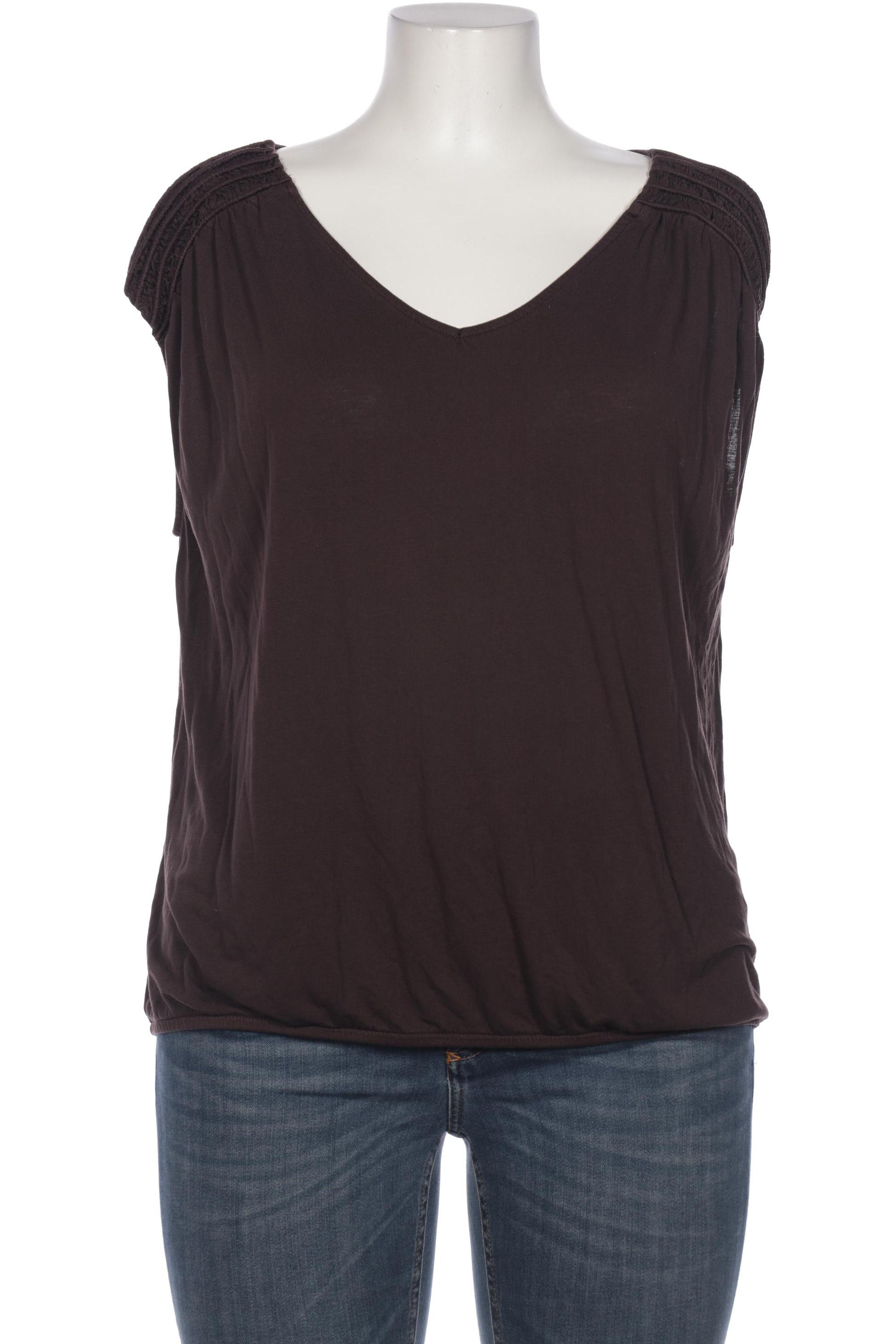 

Comma Damen T-Shirt, bordeaux, Gr. 44