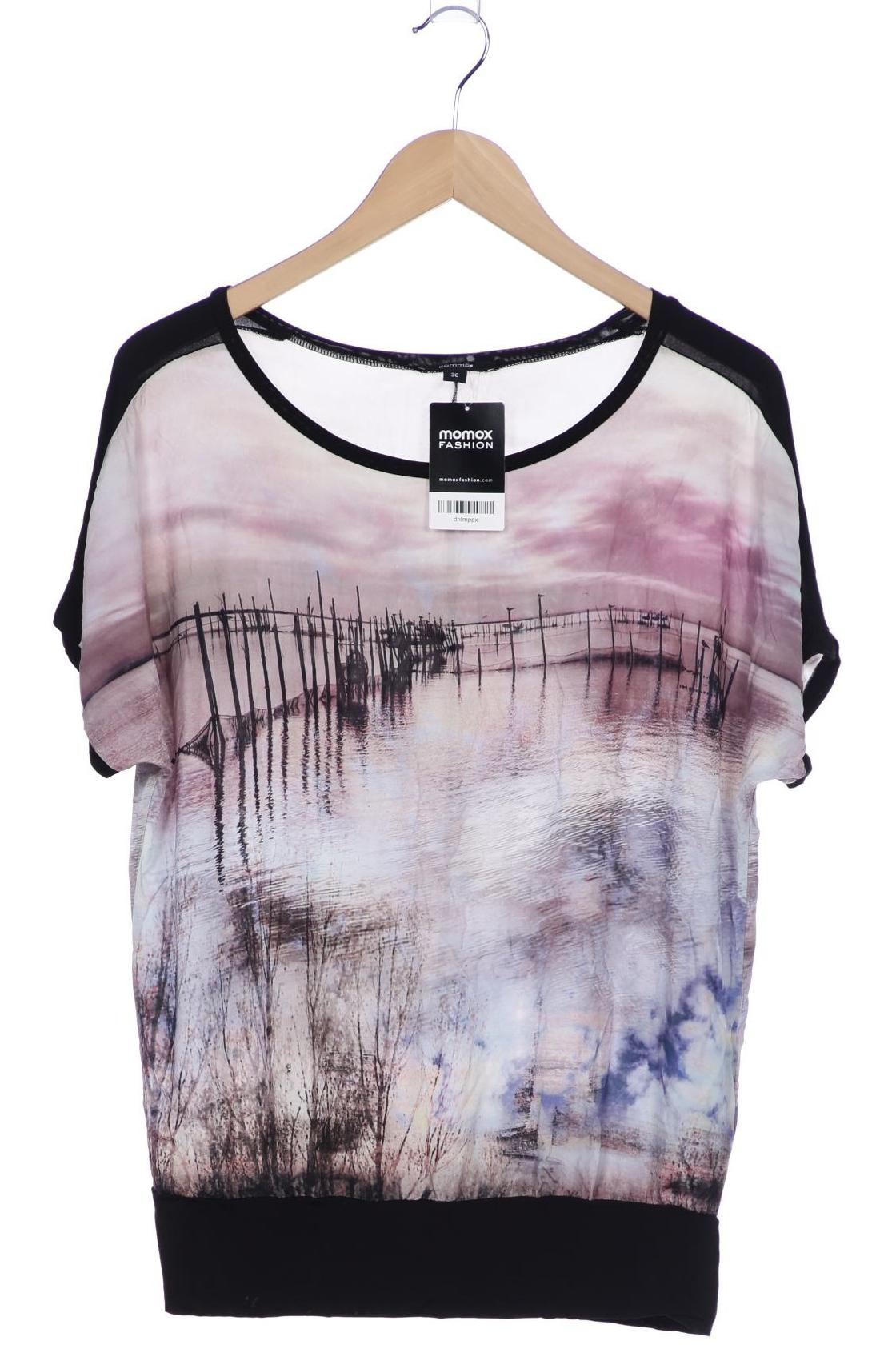 

Comma Damen T-Shirt, mehrfarbig, Gr. 38