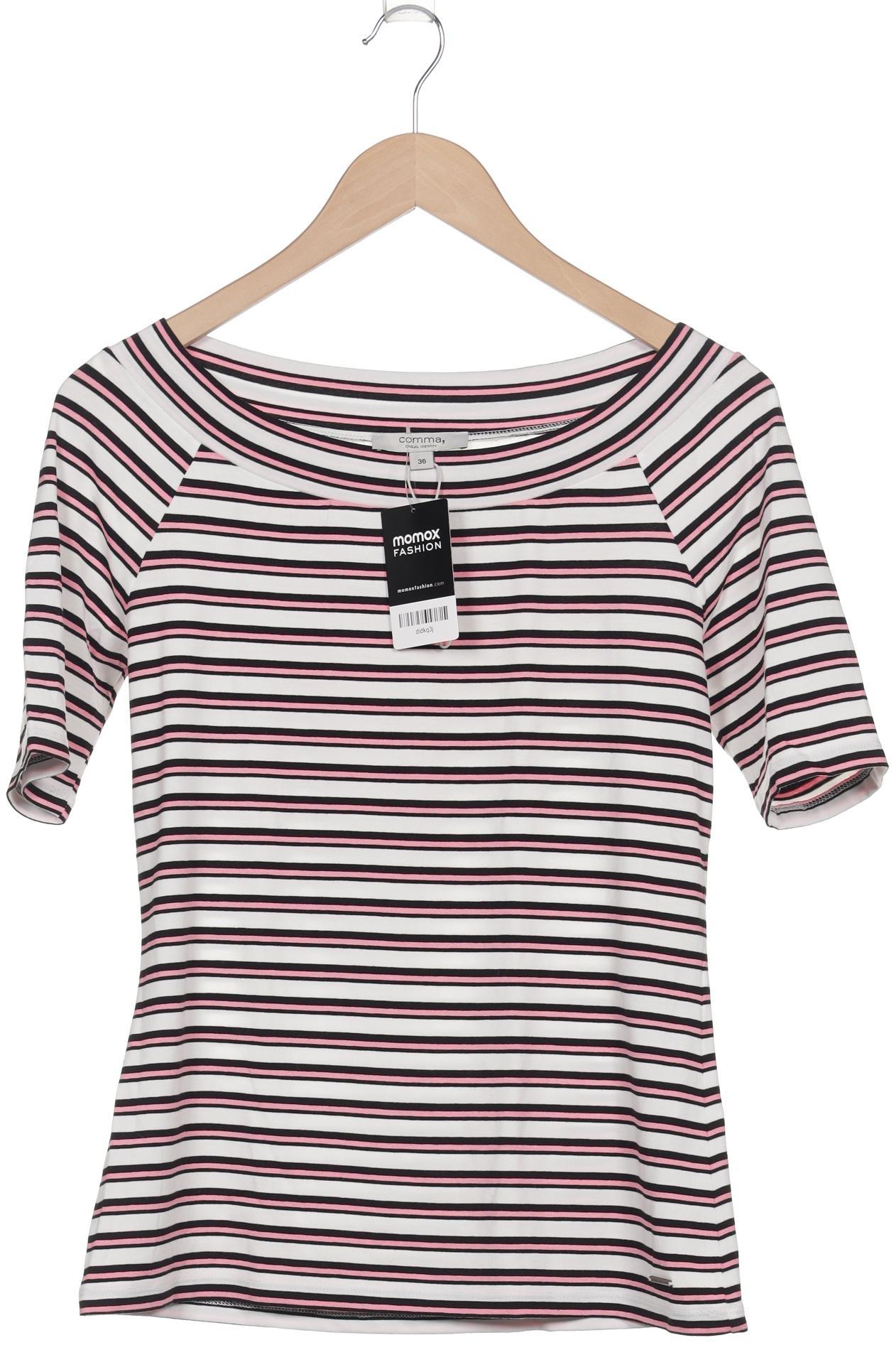

Comma Damen T-Shirt, mehrfarbig, Gr. 36