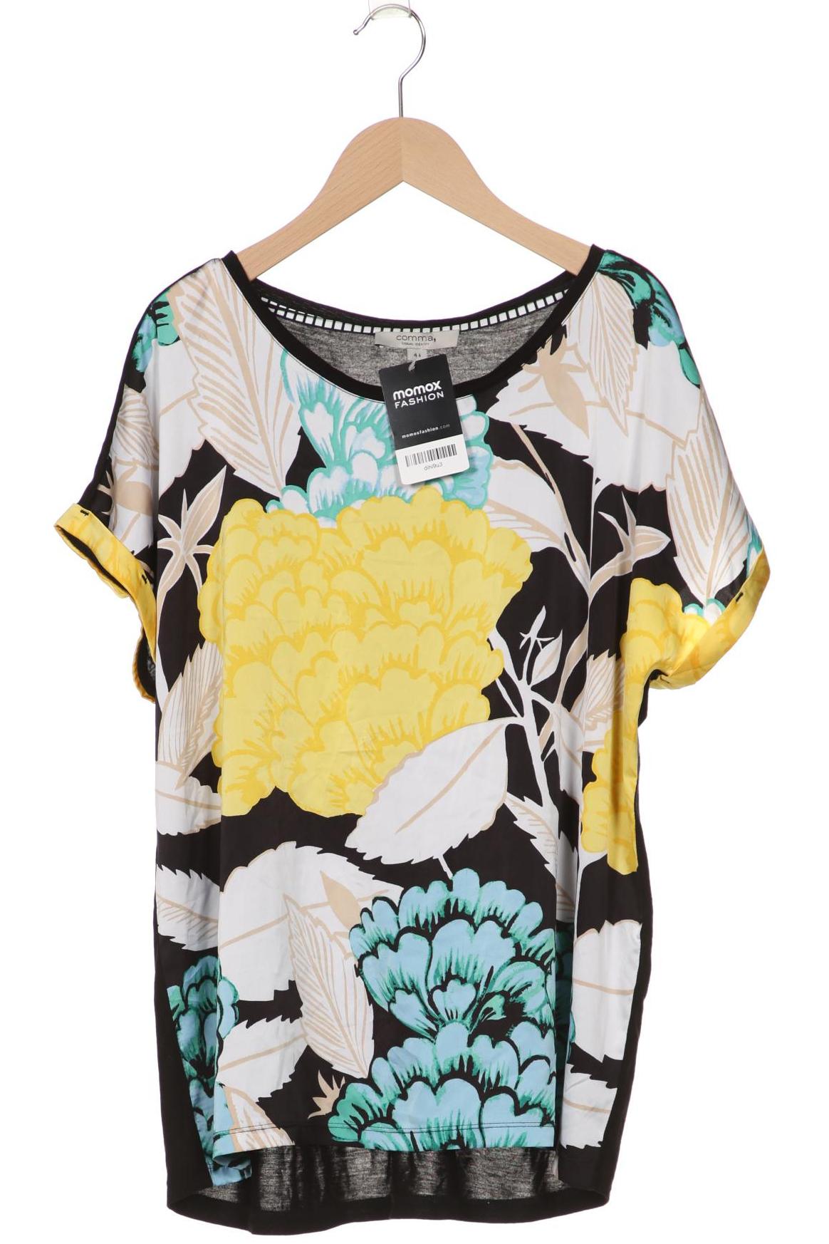 

Comma Damen T-Shirt, schwarz