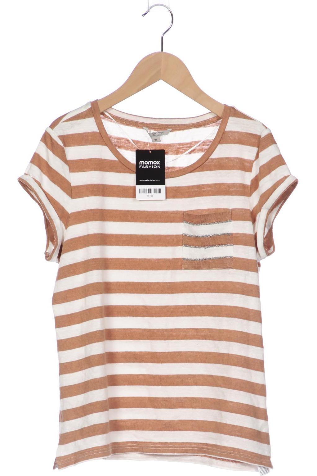 

Comma Damen T-Shirt, braun