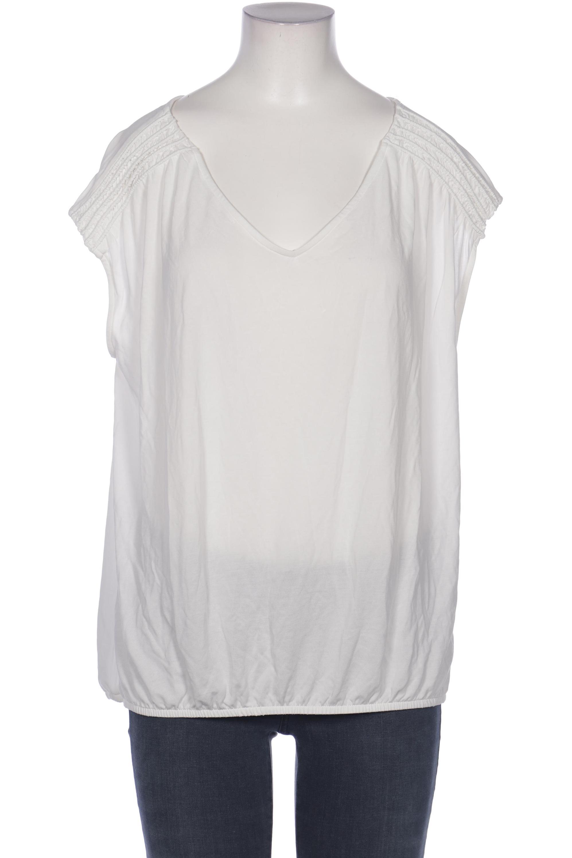 

Comma Damen T-Shirt, weiß, Gr. 40