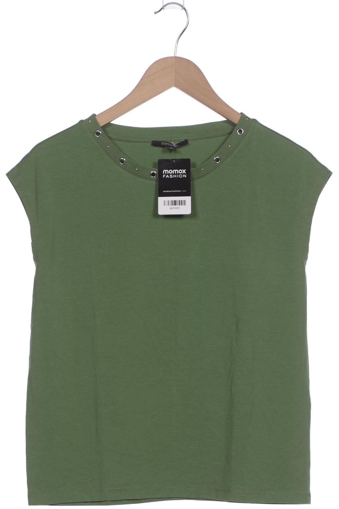 

Comma Damen T-Shirt, grün, Gr. 36