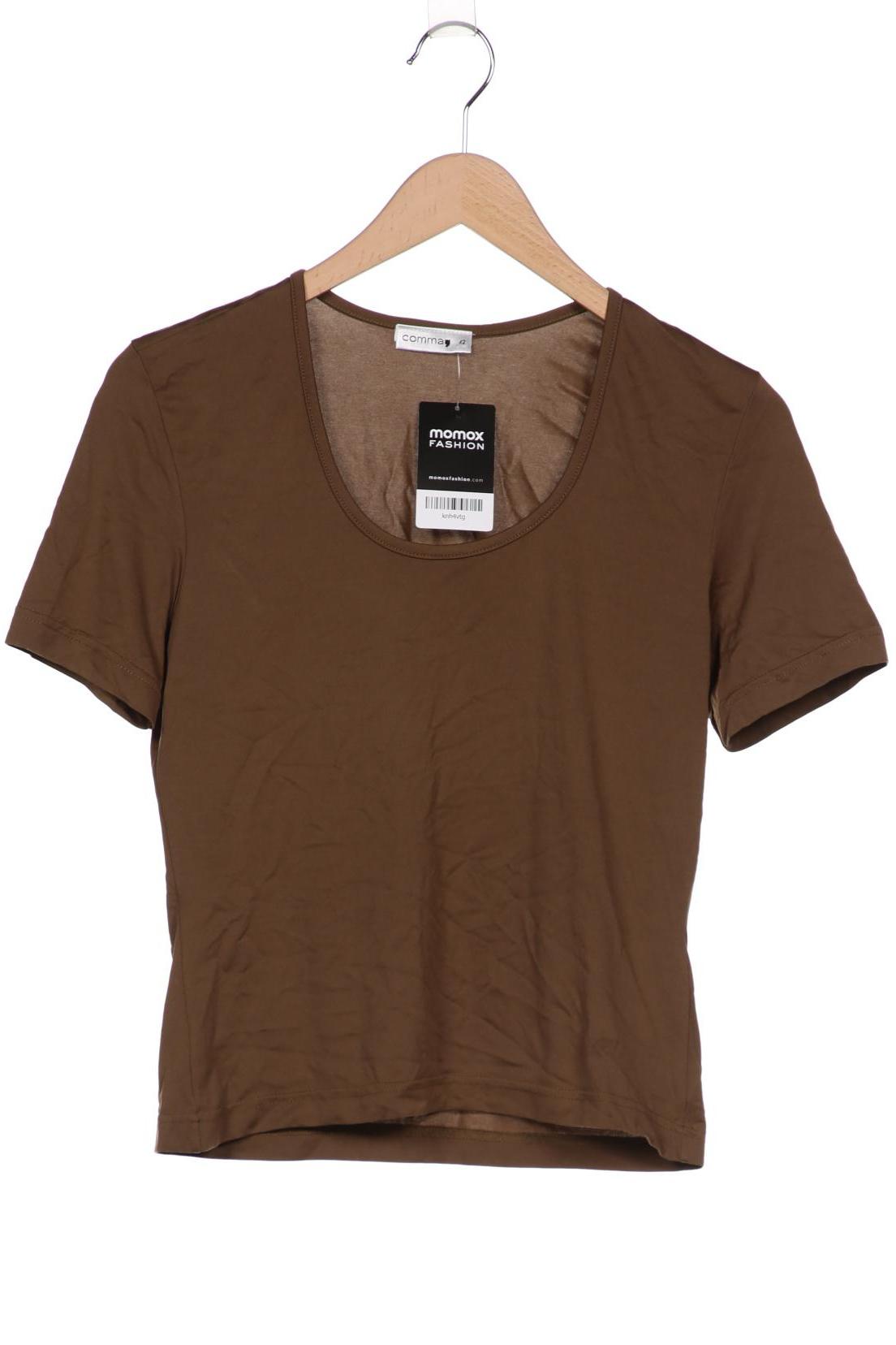 

Comma Damen T-Shirt, braun