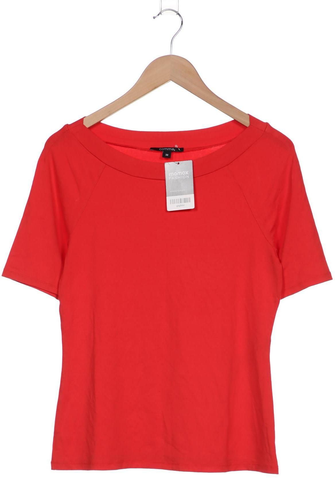 

Comma Damen T-Shirt, rot, Gr. 38