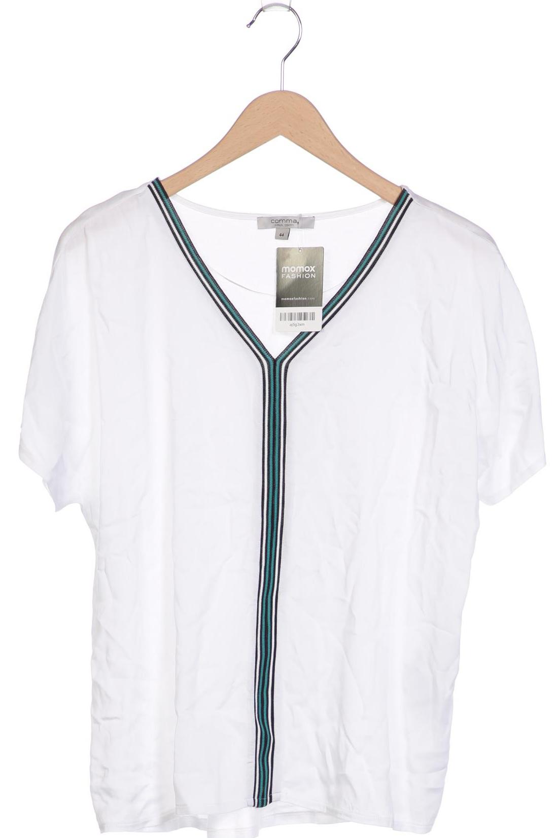 

Comma Damen T-Shirt, weiß