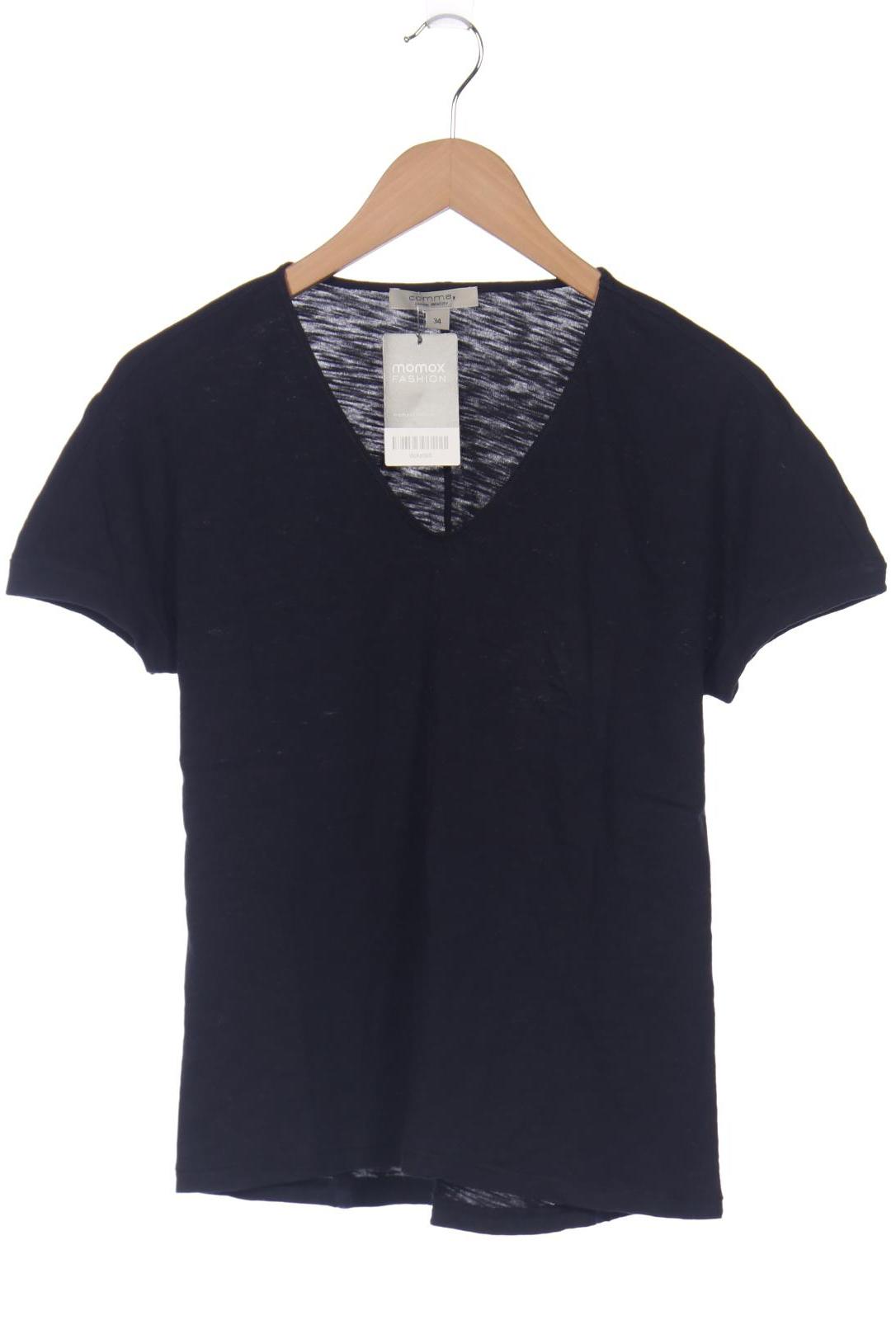 

Comma Damen T-Shirt, marineblau