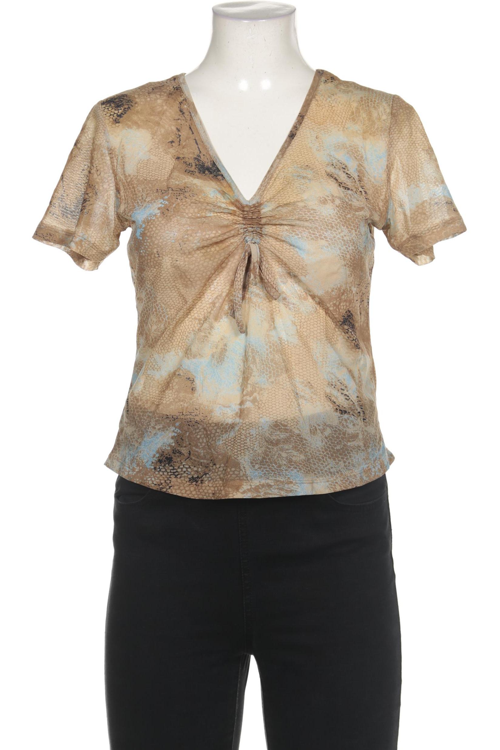 

Comma Damen T-Shirt, braun, Gr. 40