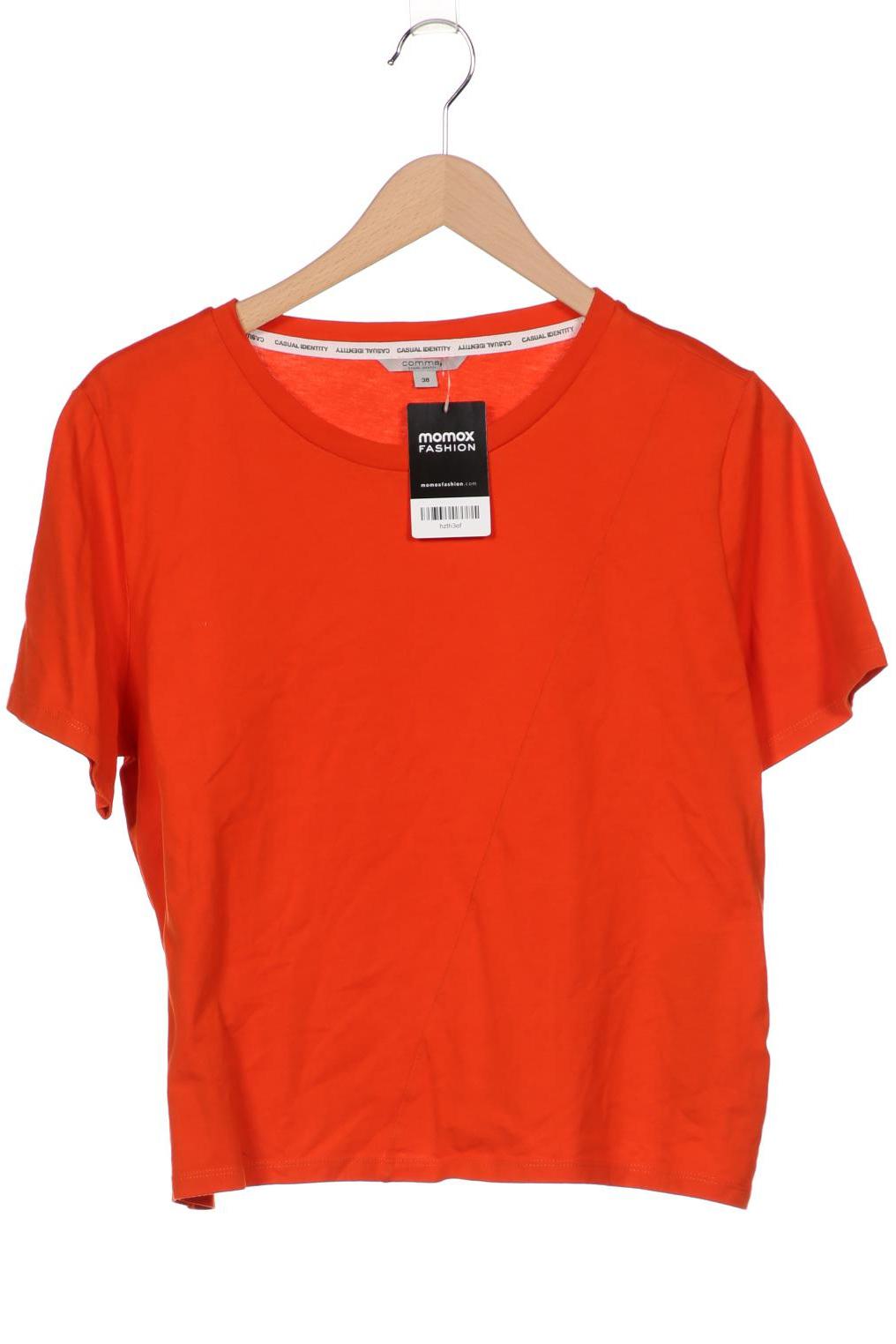 

Comma Damen T-Shirt, orange, Gr. 38