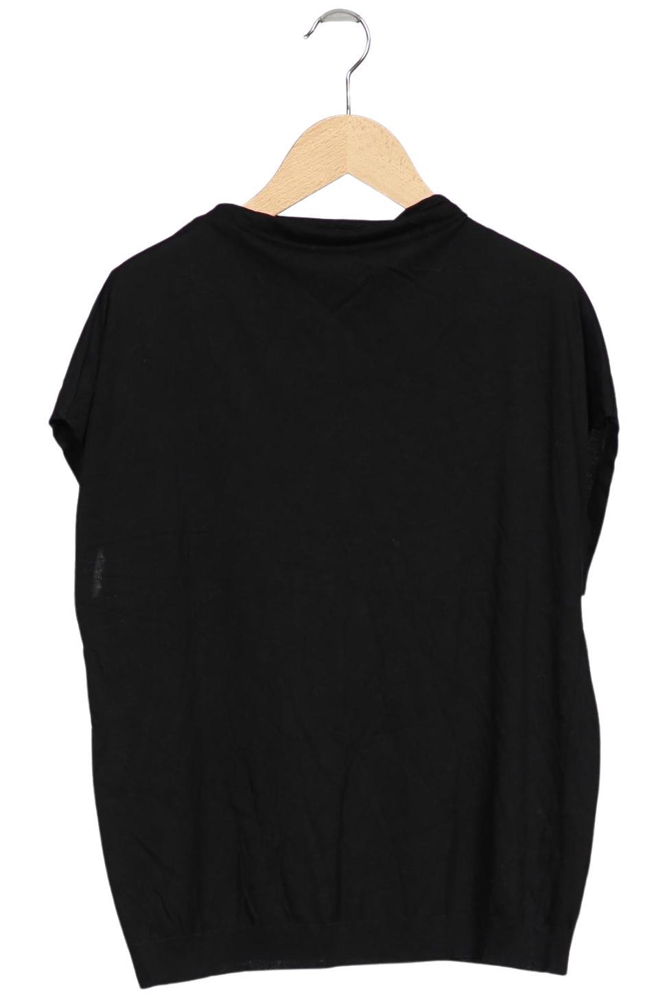 

Comma Damen T-Shirt, schwarz, Gr. 40