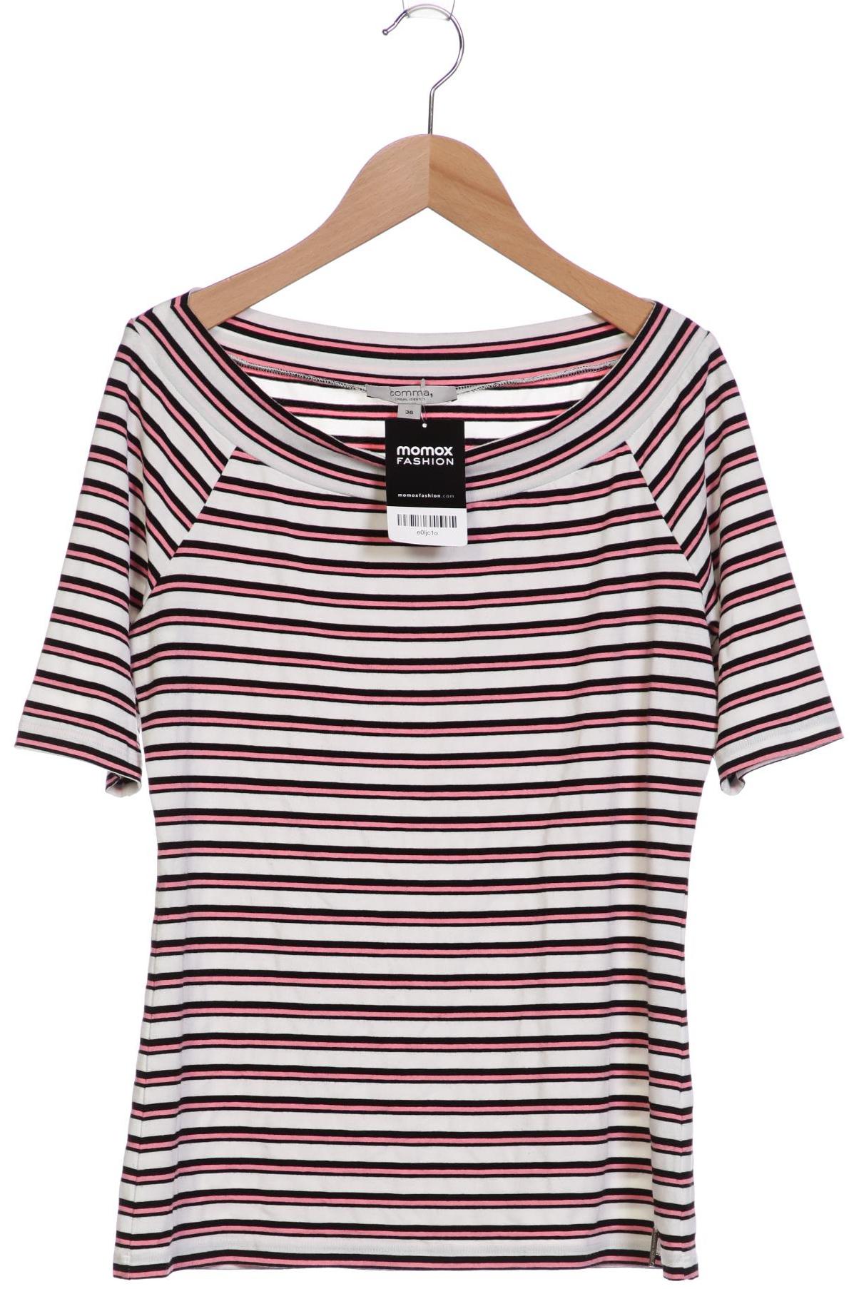 

Comma Damen T-Shirt, weiß